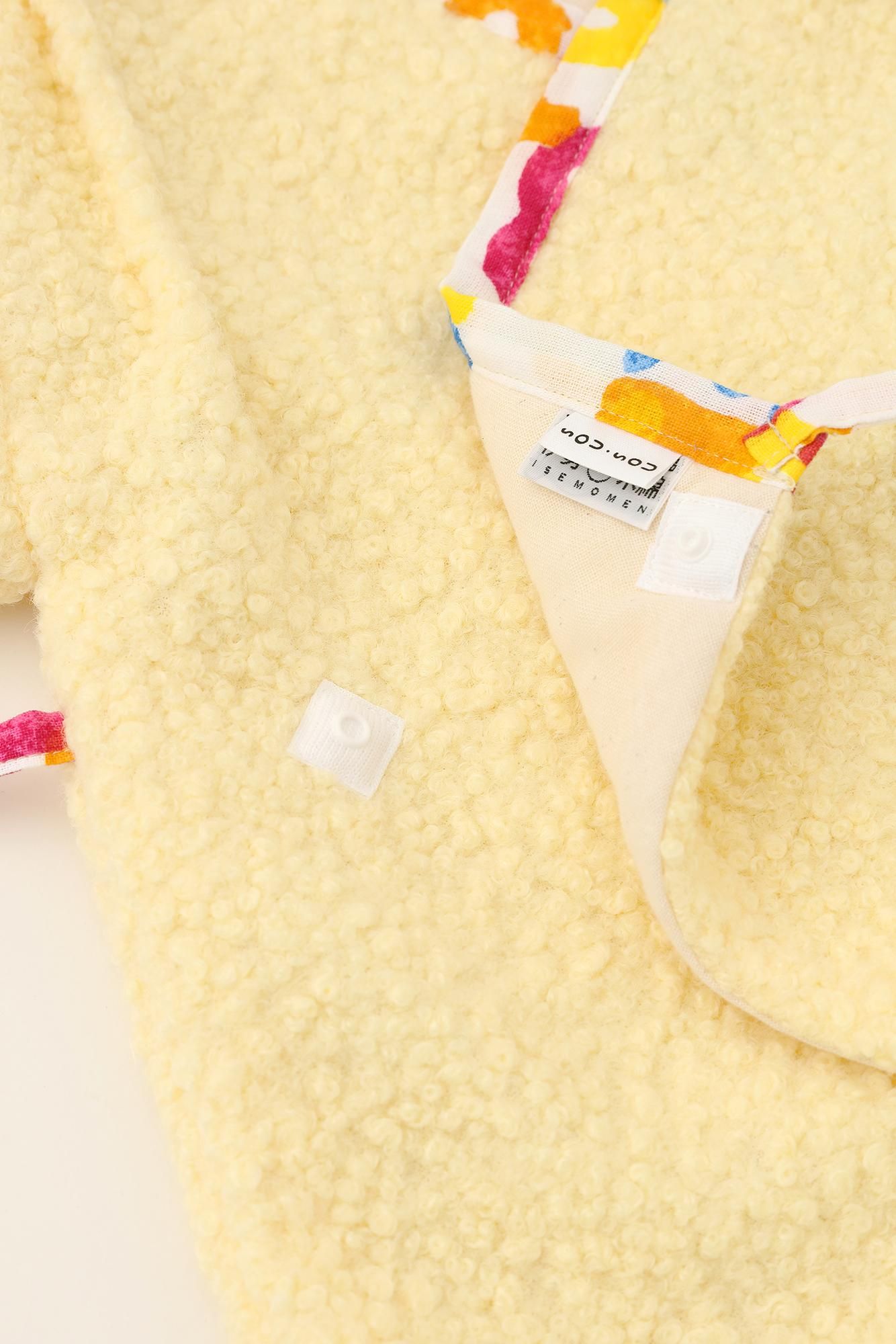 ●ボア ややぐるみ あわせ／うすきいろ