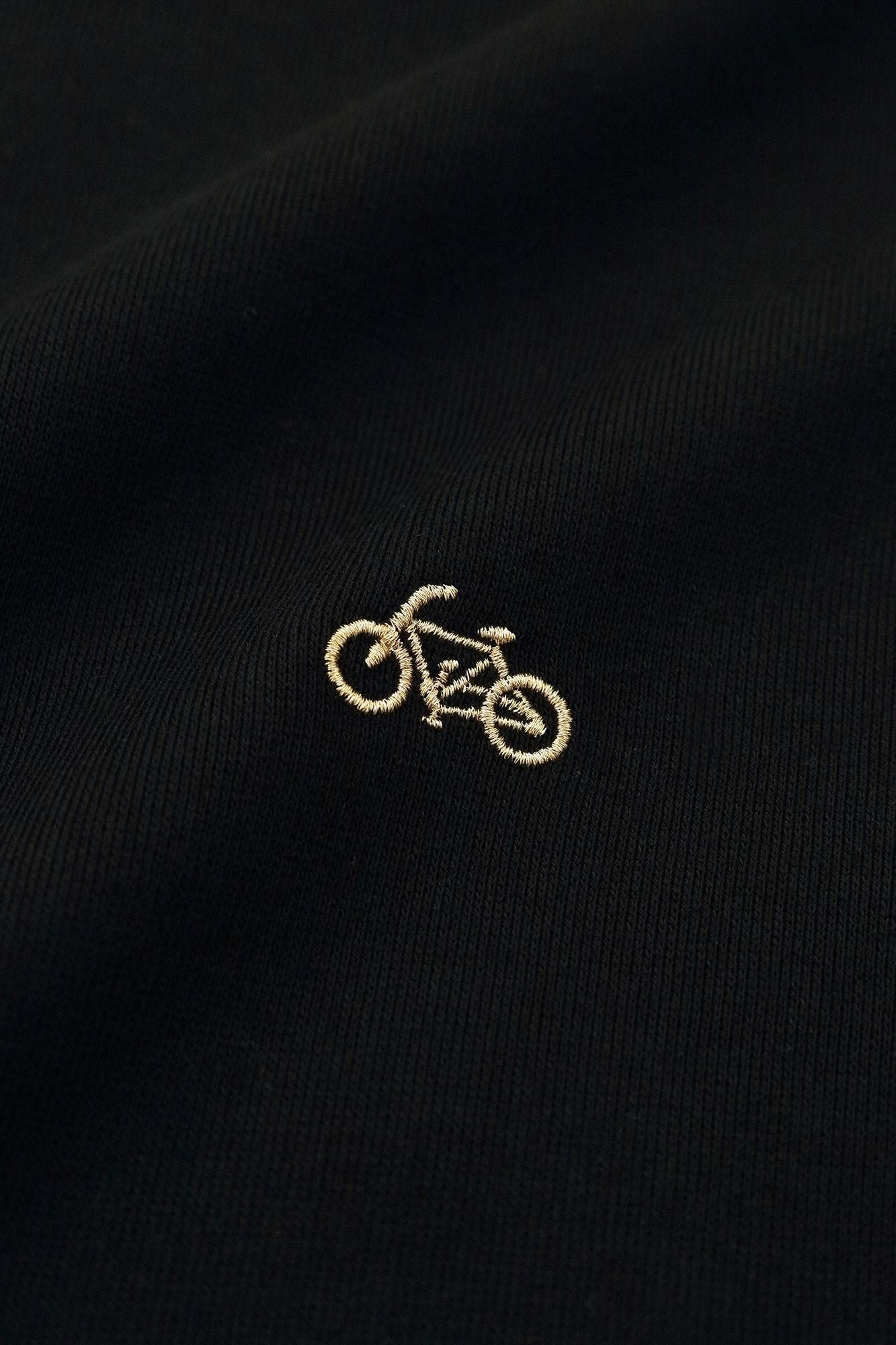 Fleece Boat Neck Sweat Shirt／Black×SO-SU-U  