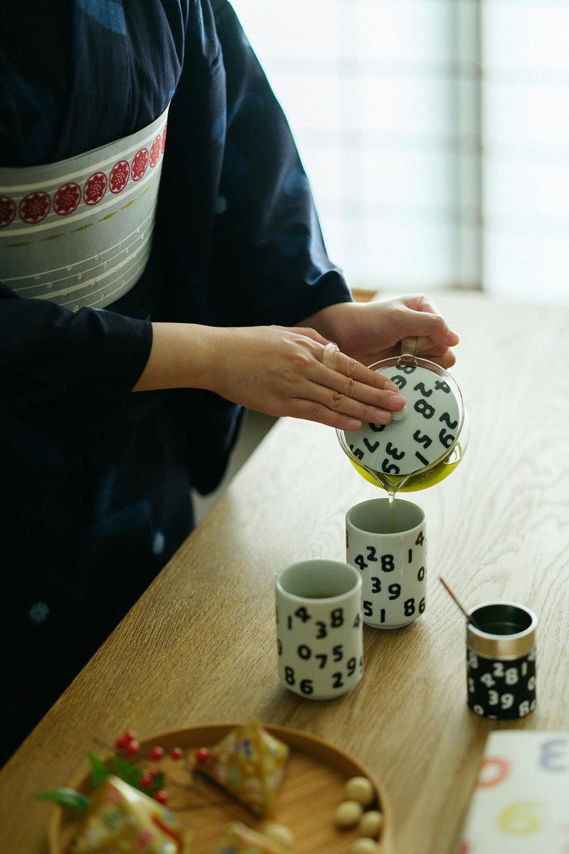 SOU・SOU× 宇治田原制茶壶玻璃茶壶&茶罐套装