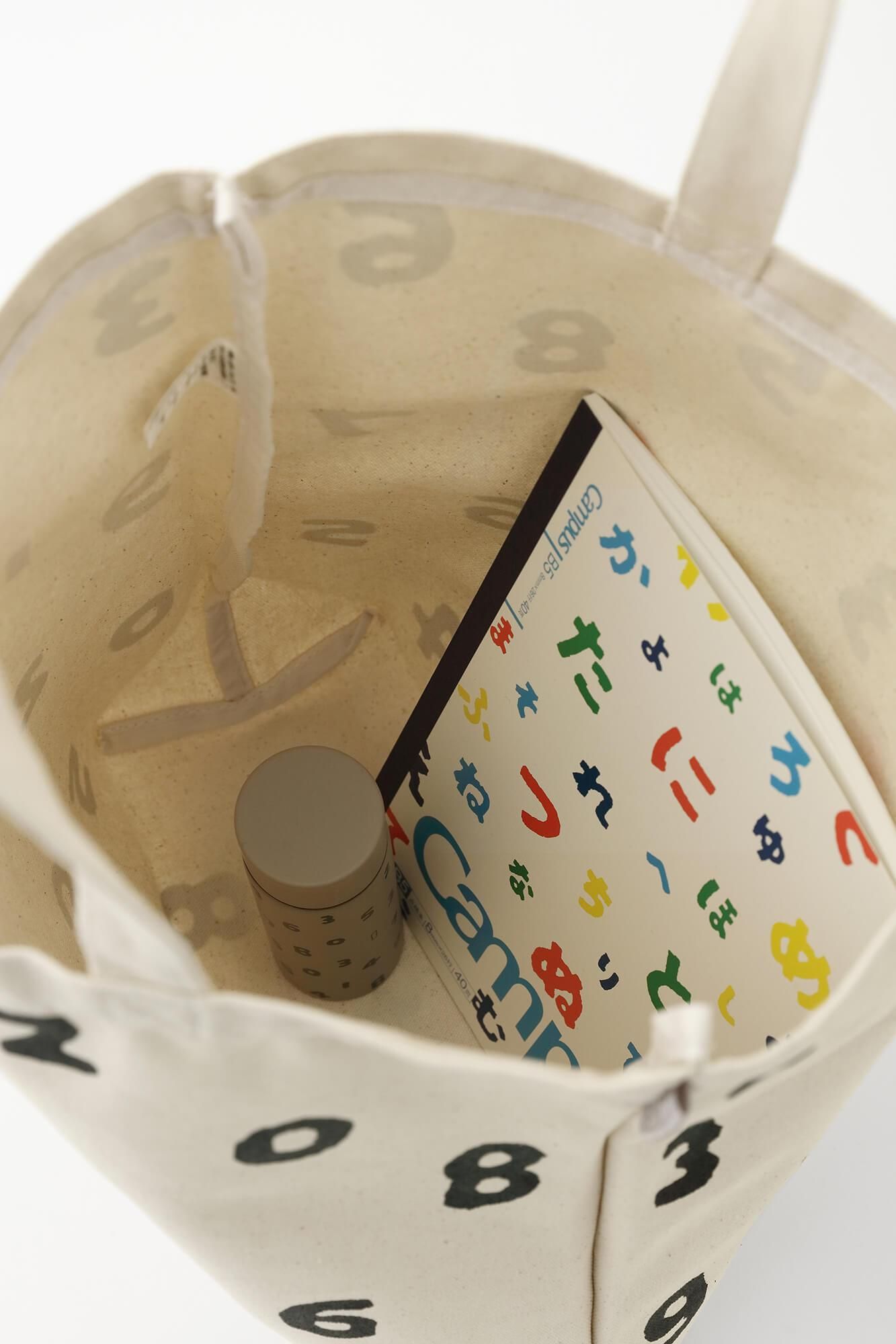 PROMOTION キャンバストートM／SO-SU-U 生成（きなり）×濡羽色（ぬればいろ）