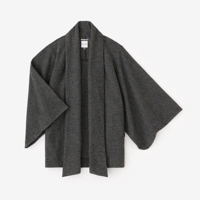 【net限定】綿毛混 阿弥（あみ） 小袖蘭陀（こそでらんだ）／杢墨（もくずみ）