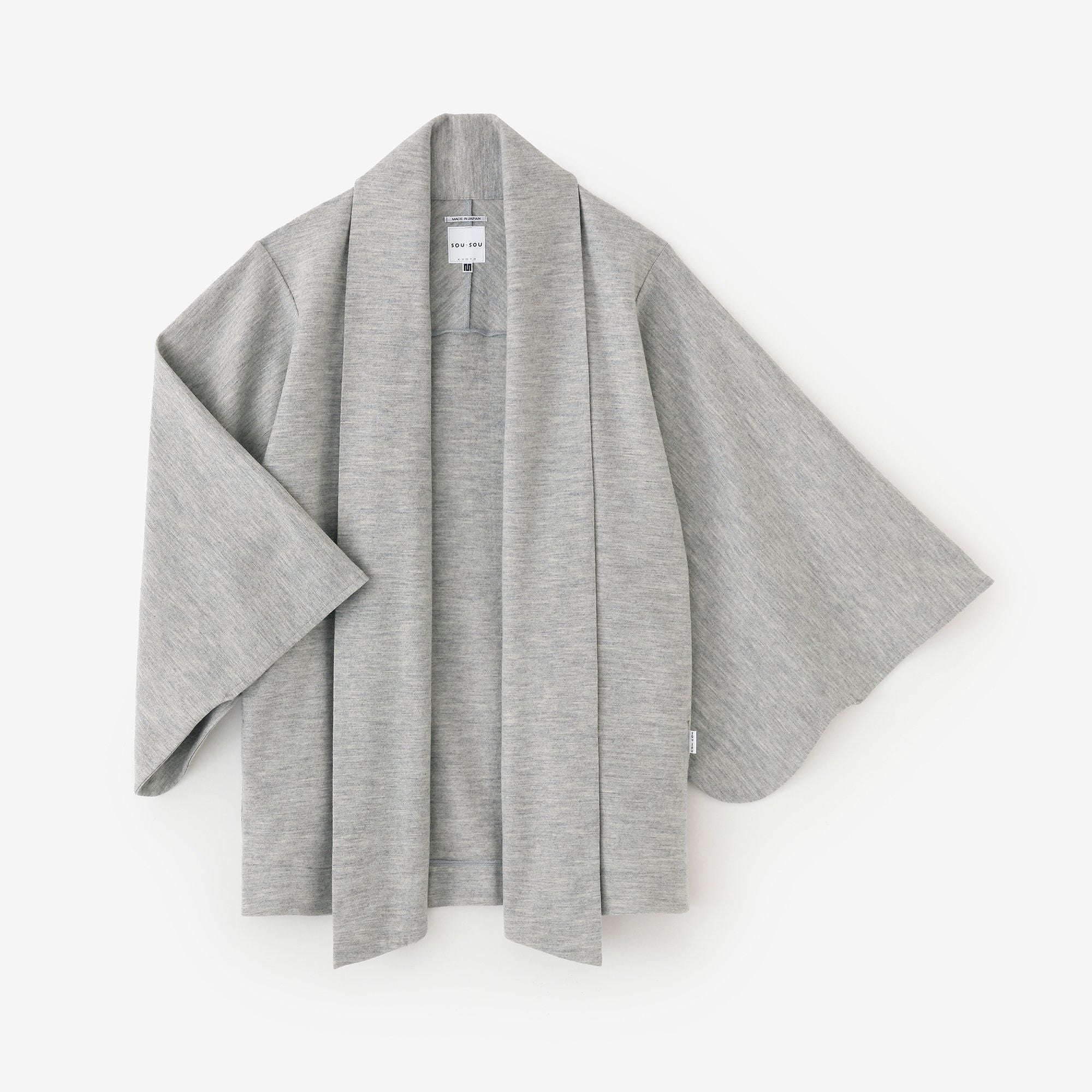 スーパー100'sウール 小袖蘭陀（こそでらんだ）／絹鼠杢（きぬねずもく）