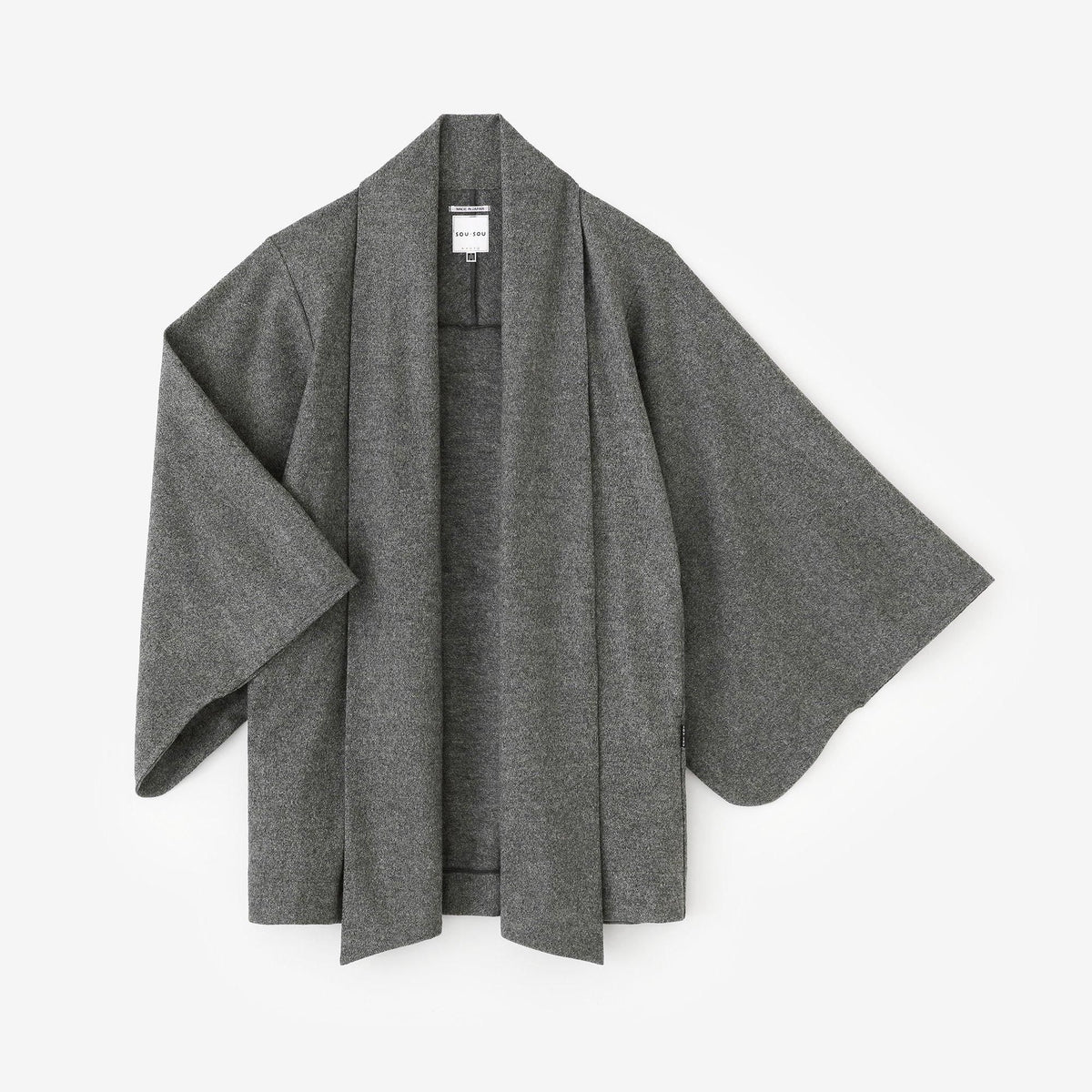スーパー100'sウール 小袖蘭陀（こそでらんだ）／杢墨（もくずみ）