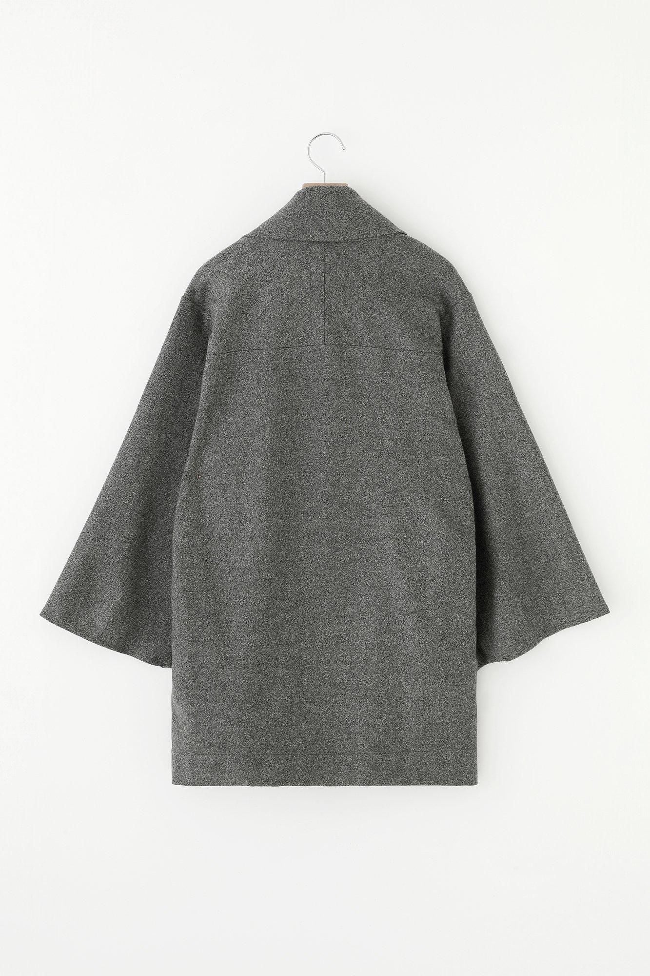 スーパー100'sウール 小袖蘭陀（こそでらんだ）／杢墨（もくずみ）