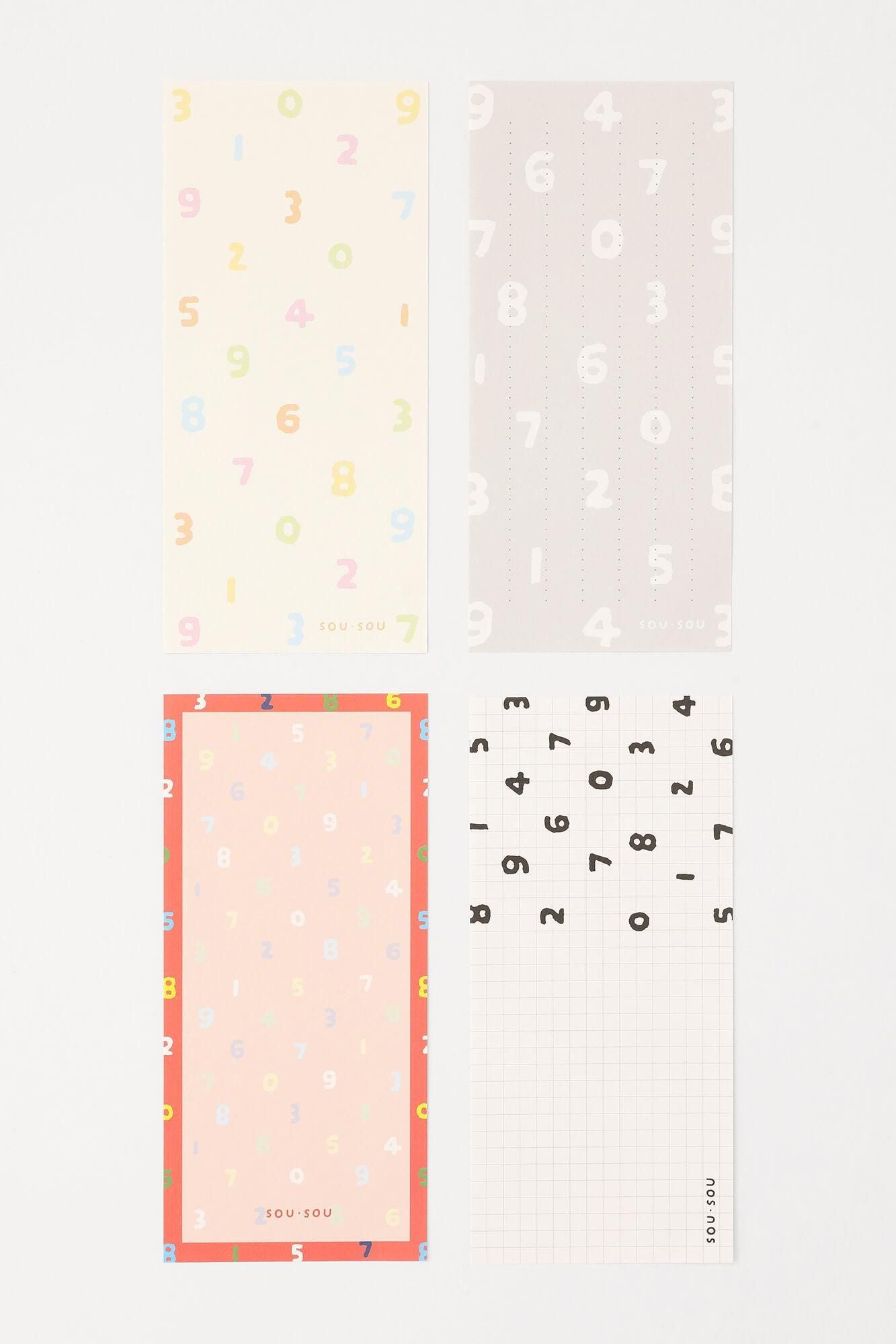 SOU・SOU × PHP研究所一筆箋／SO-SU-U十數