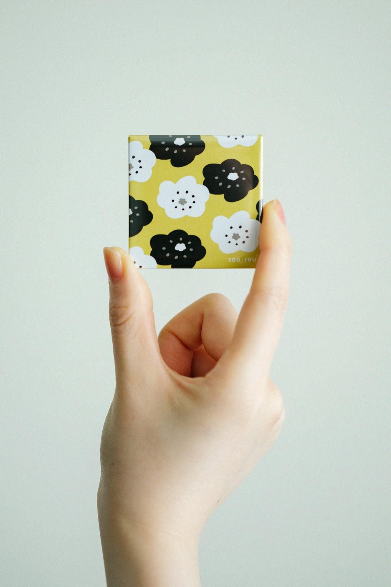 SOU・SOU×PHP研究所 磁鐵（方形）／微笑