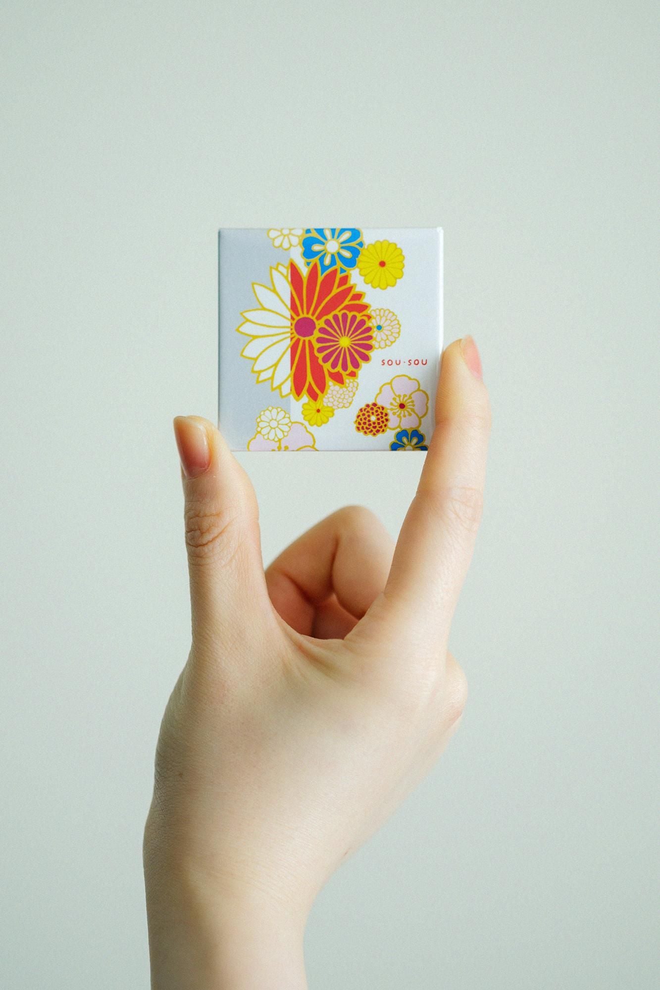 SOU・SOU×PHP研究所 磁鐵（方形）／金襴緞子