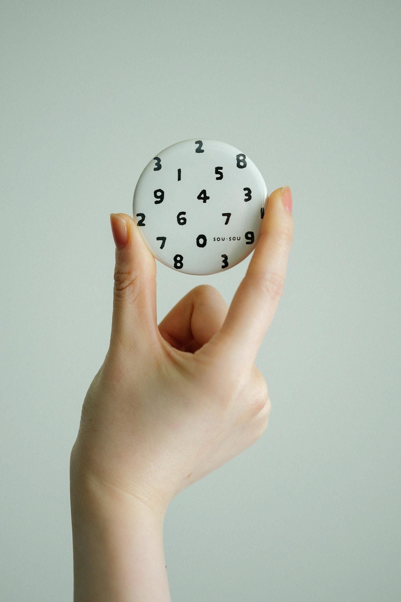 SOU・SOU×PHP研究所可以磁铁（圆形）/SO-SU-U