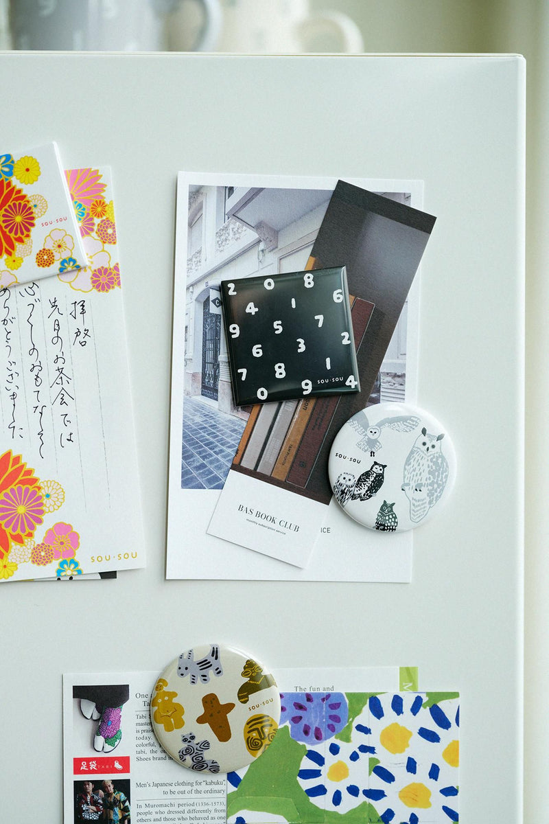 SOU・SOU×PHP 연구소 캔 자석