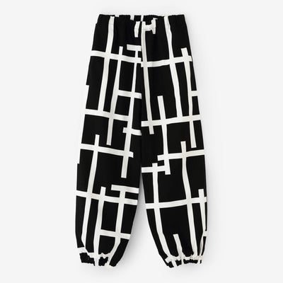 12號帆布 作務衣下裝／柵欄