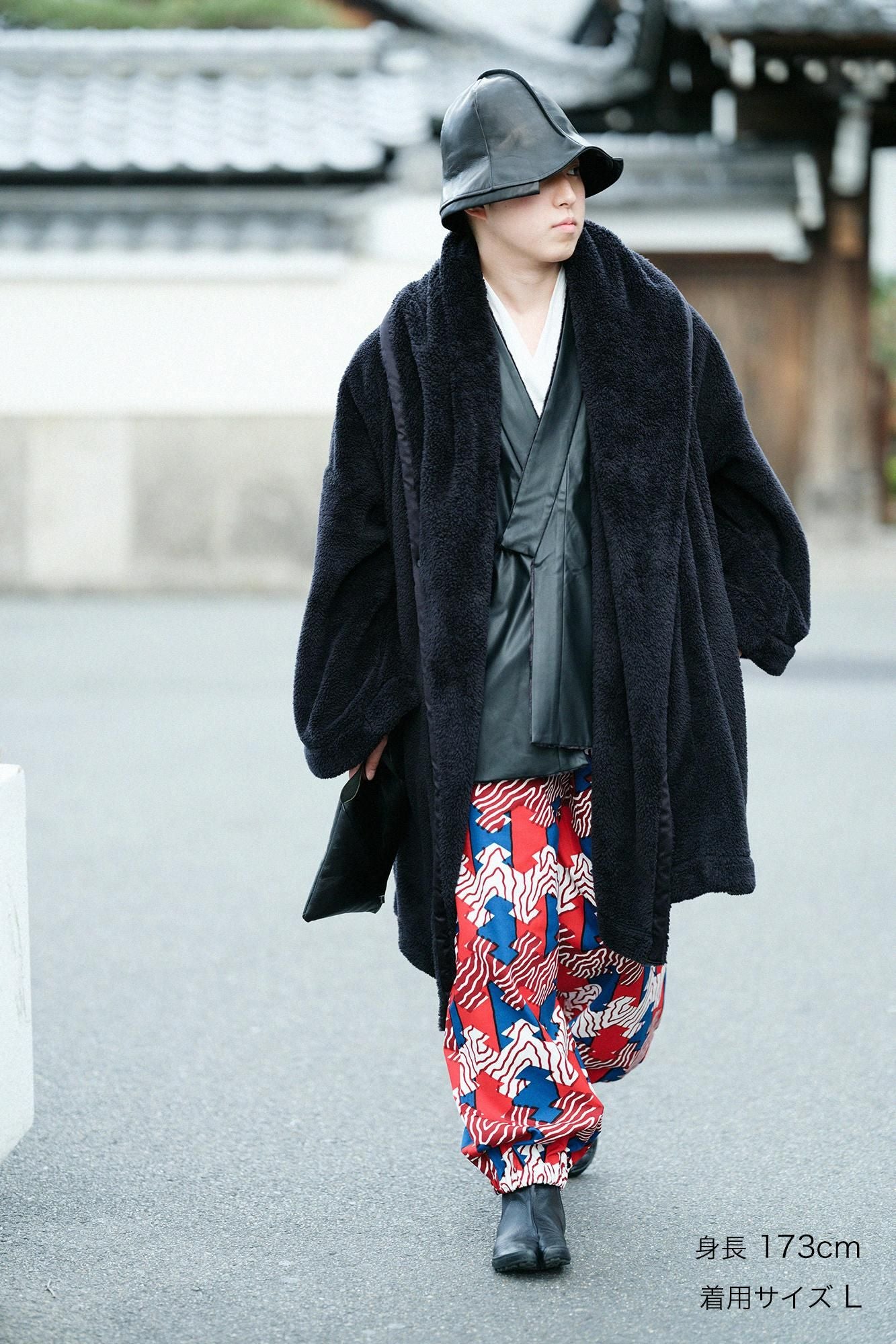 12號帆布作務衣 下裝/松皮菱