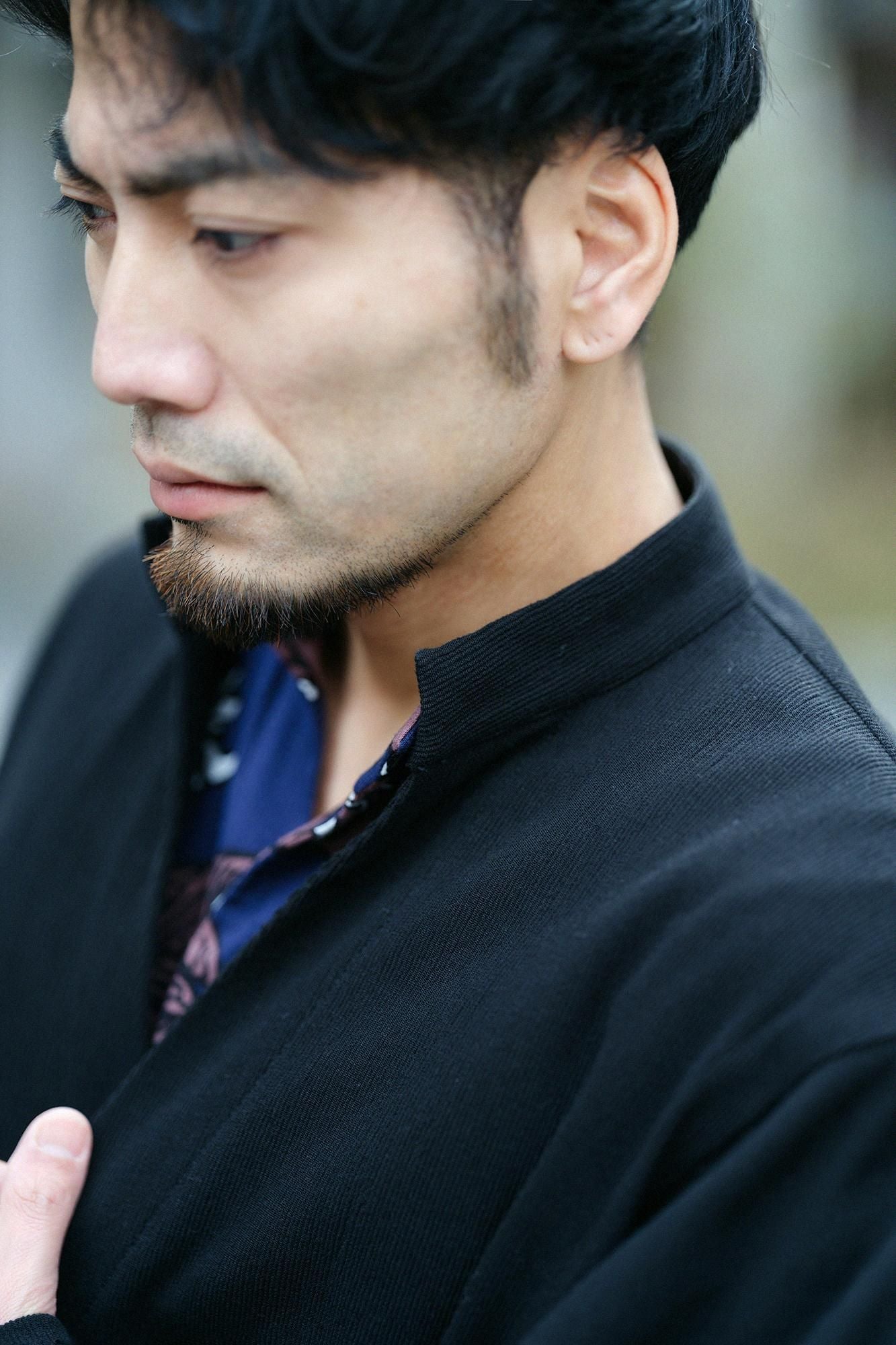 타카시마치지미 20/10 피크 엠보스 타카미사무에(Takami Samue)/검은색