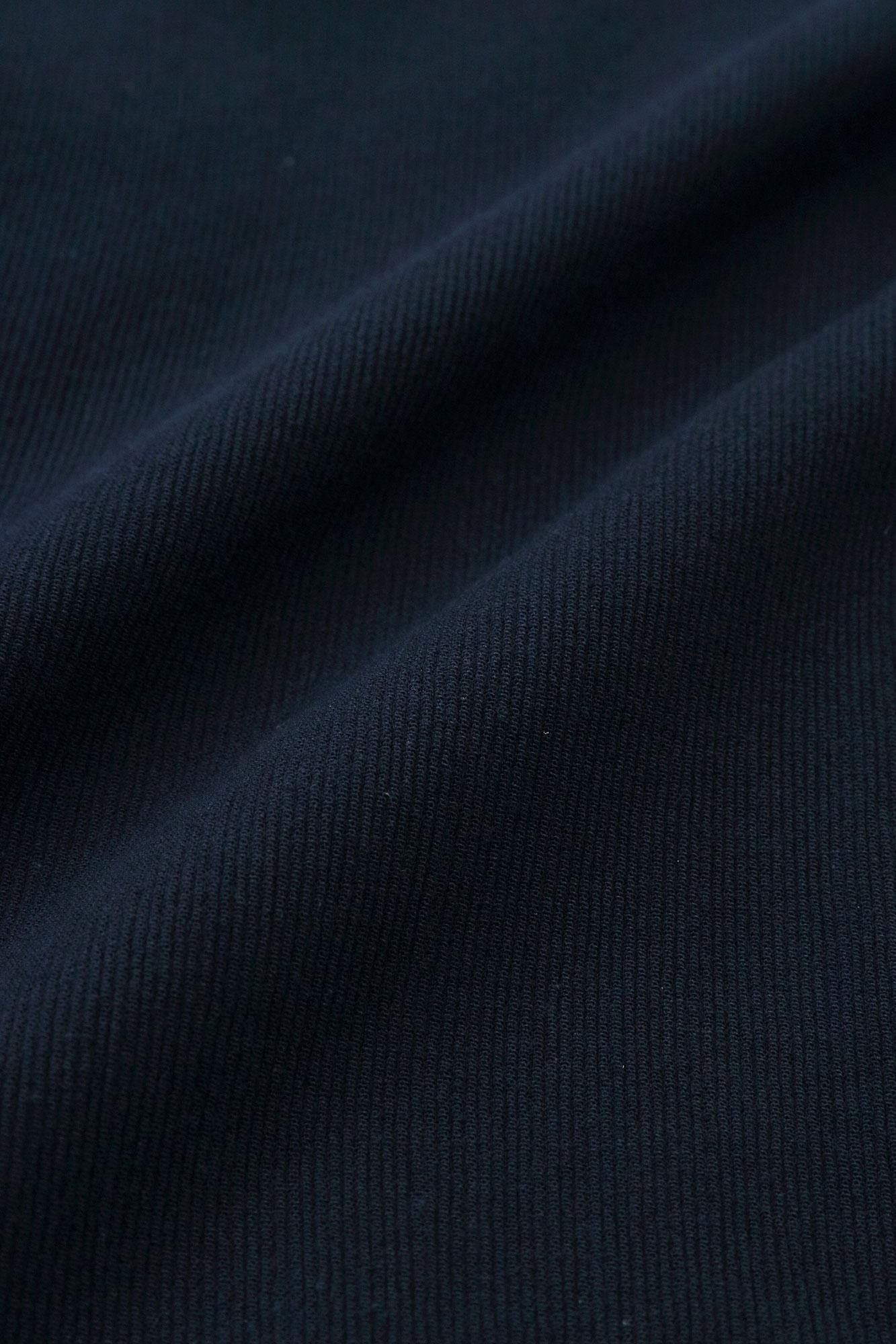 Chizimi Cotton 20/10 Emboss Processed Samue Worker Jacket / Dark Blue