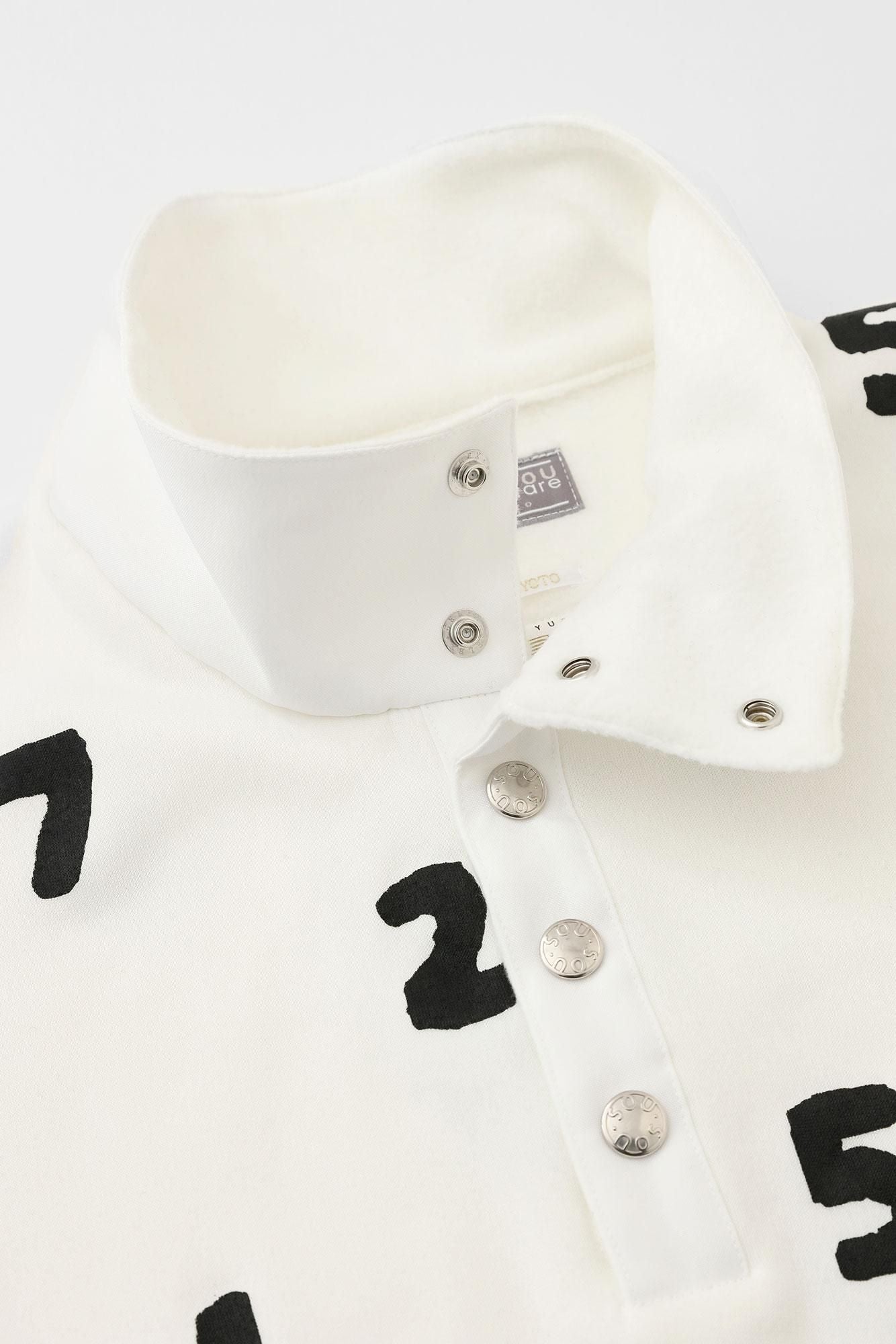 內起絨抓絨 H.W.S 套頭上衣／SO-SU-U十數 白色