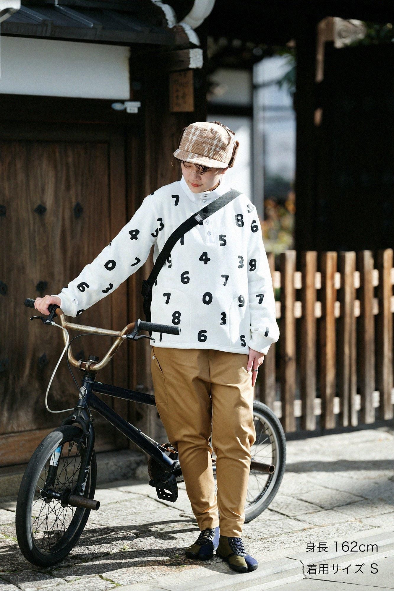 內起絨抓絨 H.W.S 套頭上衣／SO-SU-U十數 白色