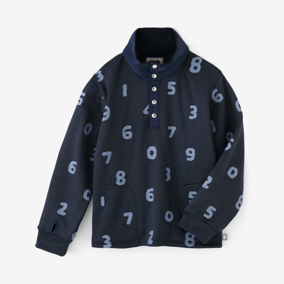 Fleece Brushed Lining H.W.S Pullover／SO-SU-U Dark Navy 