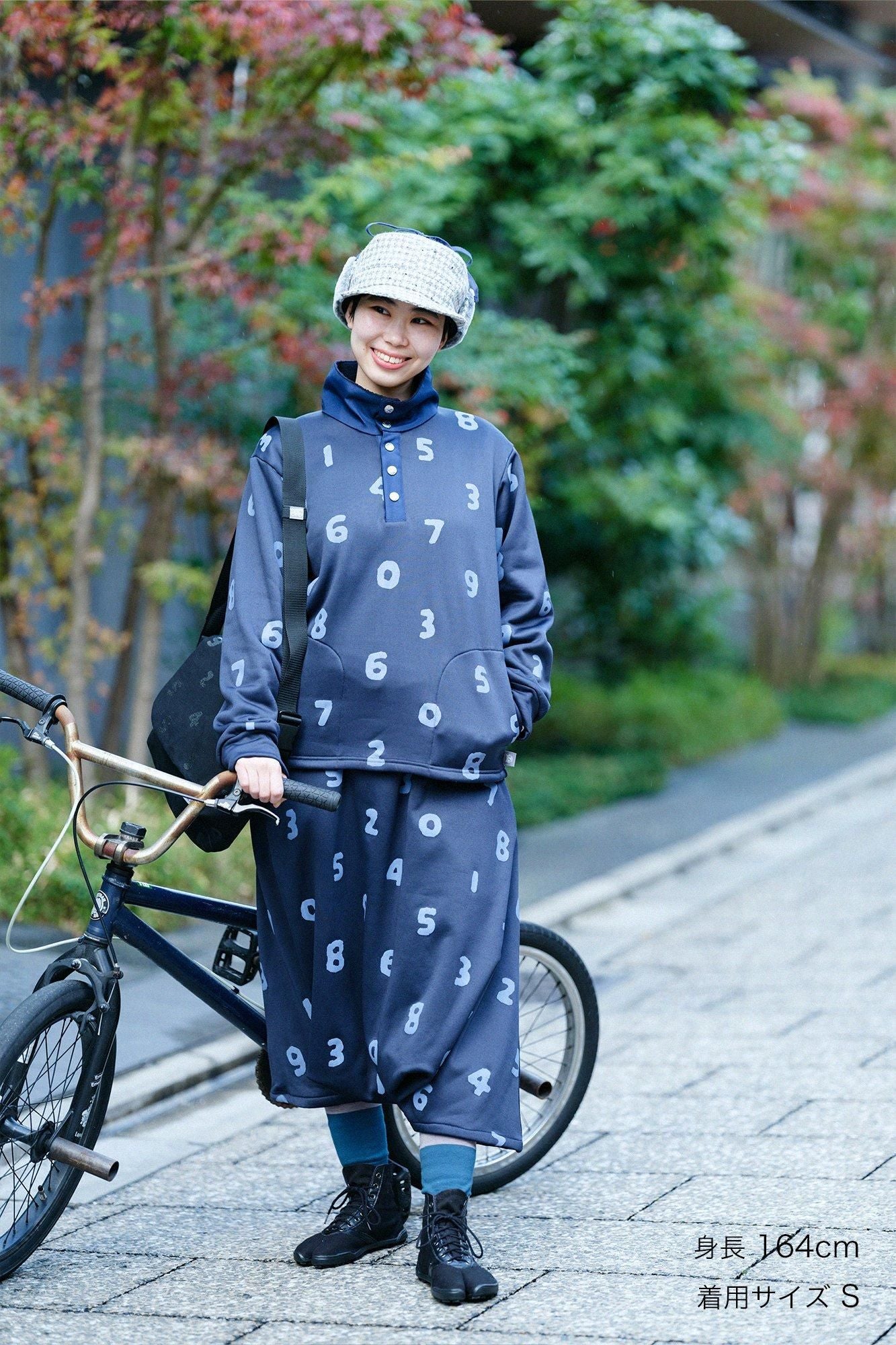 Fleece Brushed Lining H.W.S Pullover／SO-SU-U Dark Navy 