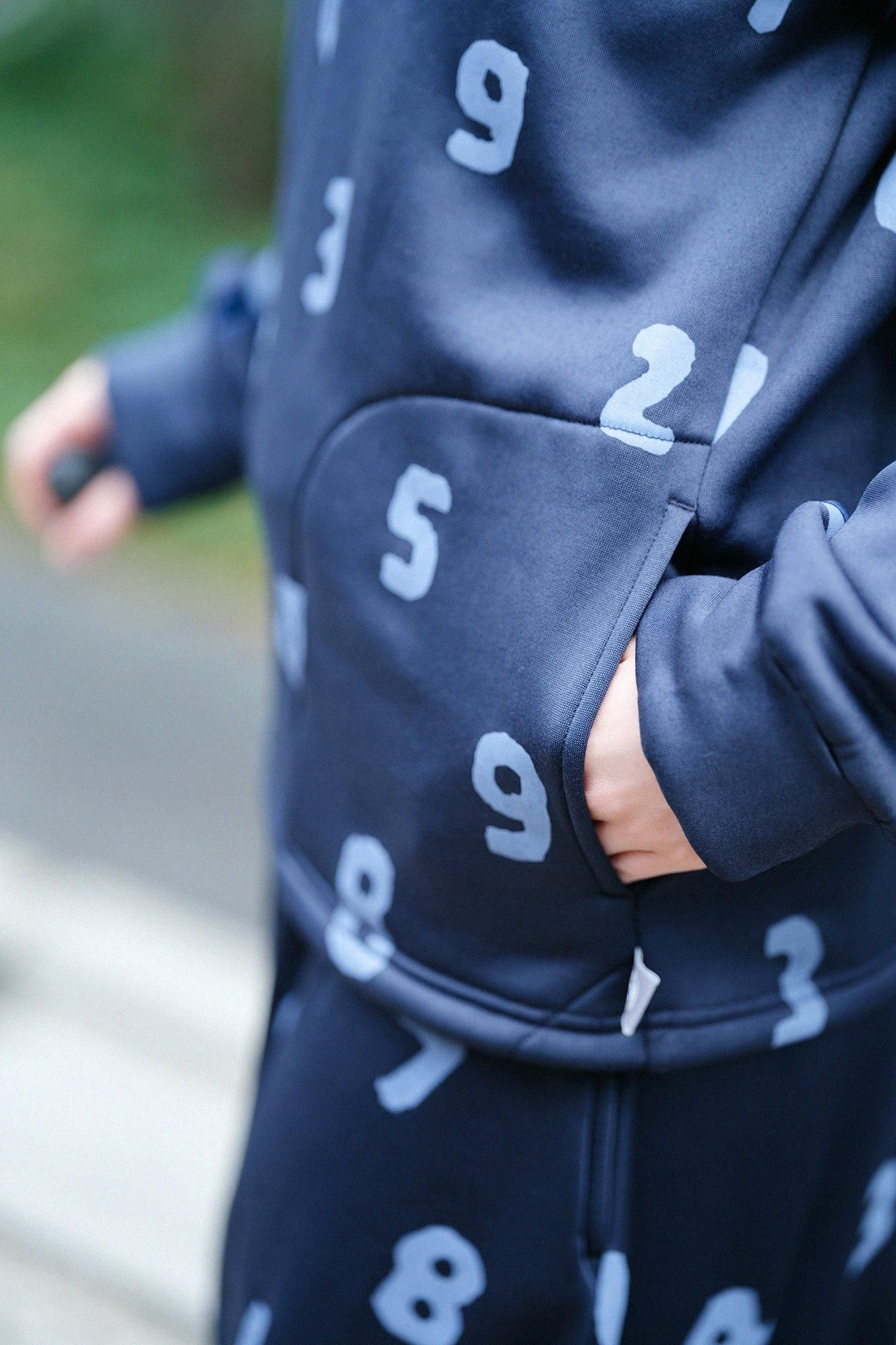 Fleece Brushed Lining H.W.S Pullover／SO-SU-U Dark Navy 