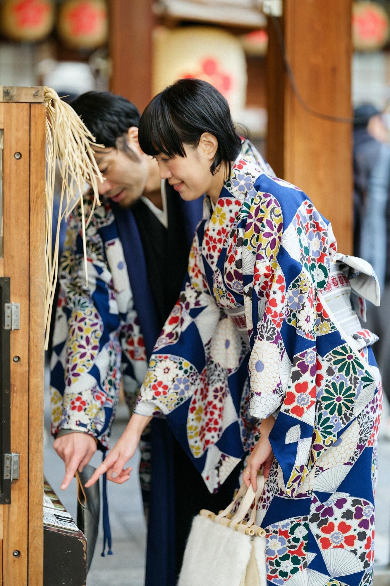 [Maßgeschneidert im Lieferumfang enthalten] Musselin-Kimono (vollständig gefüttert)/Fächer (Fächer) [*Lieferzeit ca. 7 Wochen]