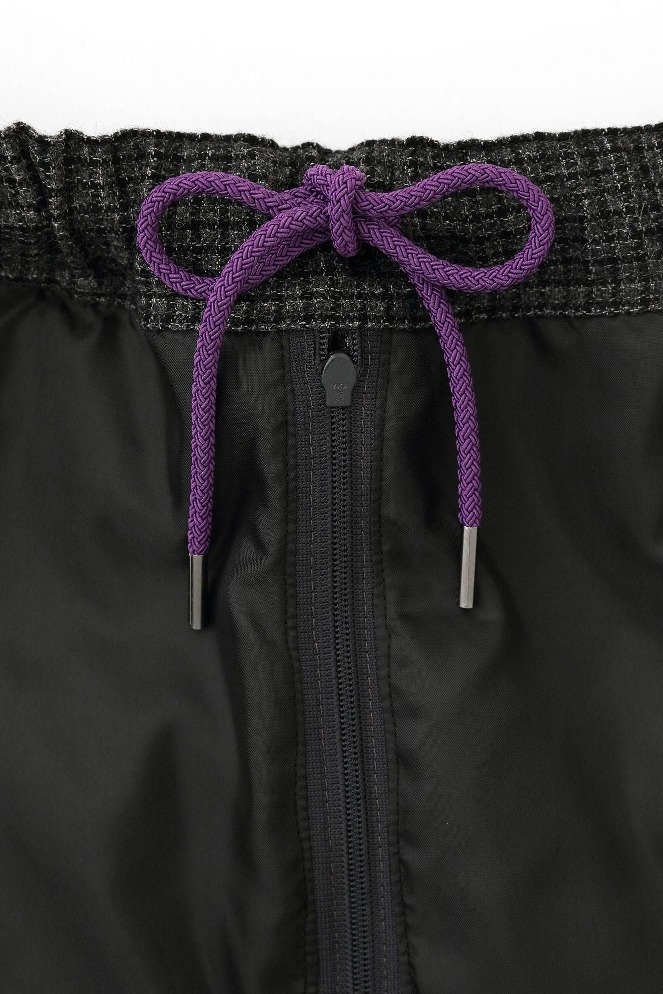 Peluches, tissage en treillis, fabriqué à la main, takamikanita (vêtement japonais) / cendres sombres