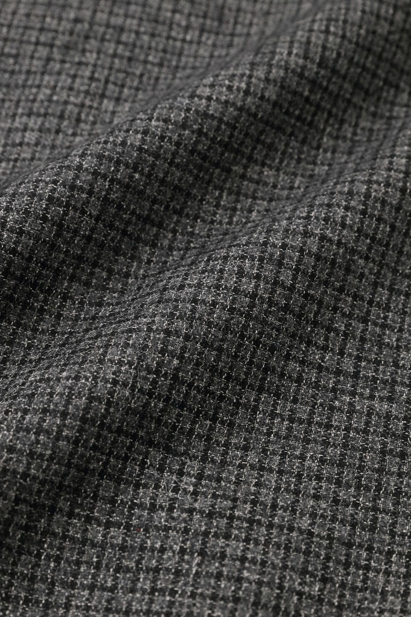 Peluches, tissage en treillis, fabriqué à la main, takamikanita (vêtement japonais) / cendres sombres