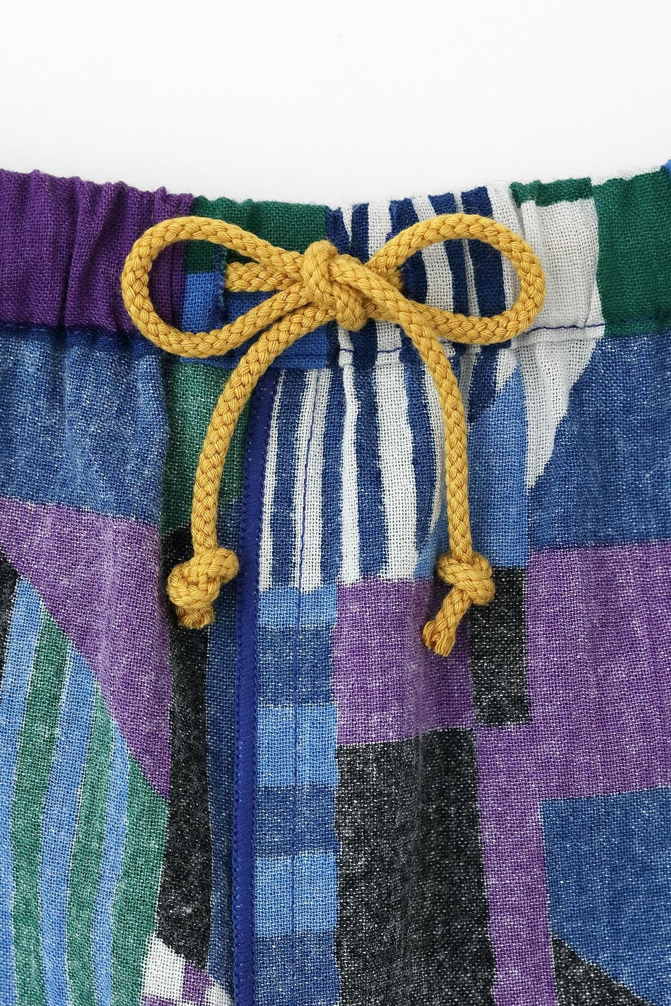 ●高島縮棉20/20童裝及膝短褲/Kikamon