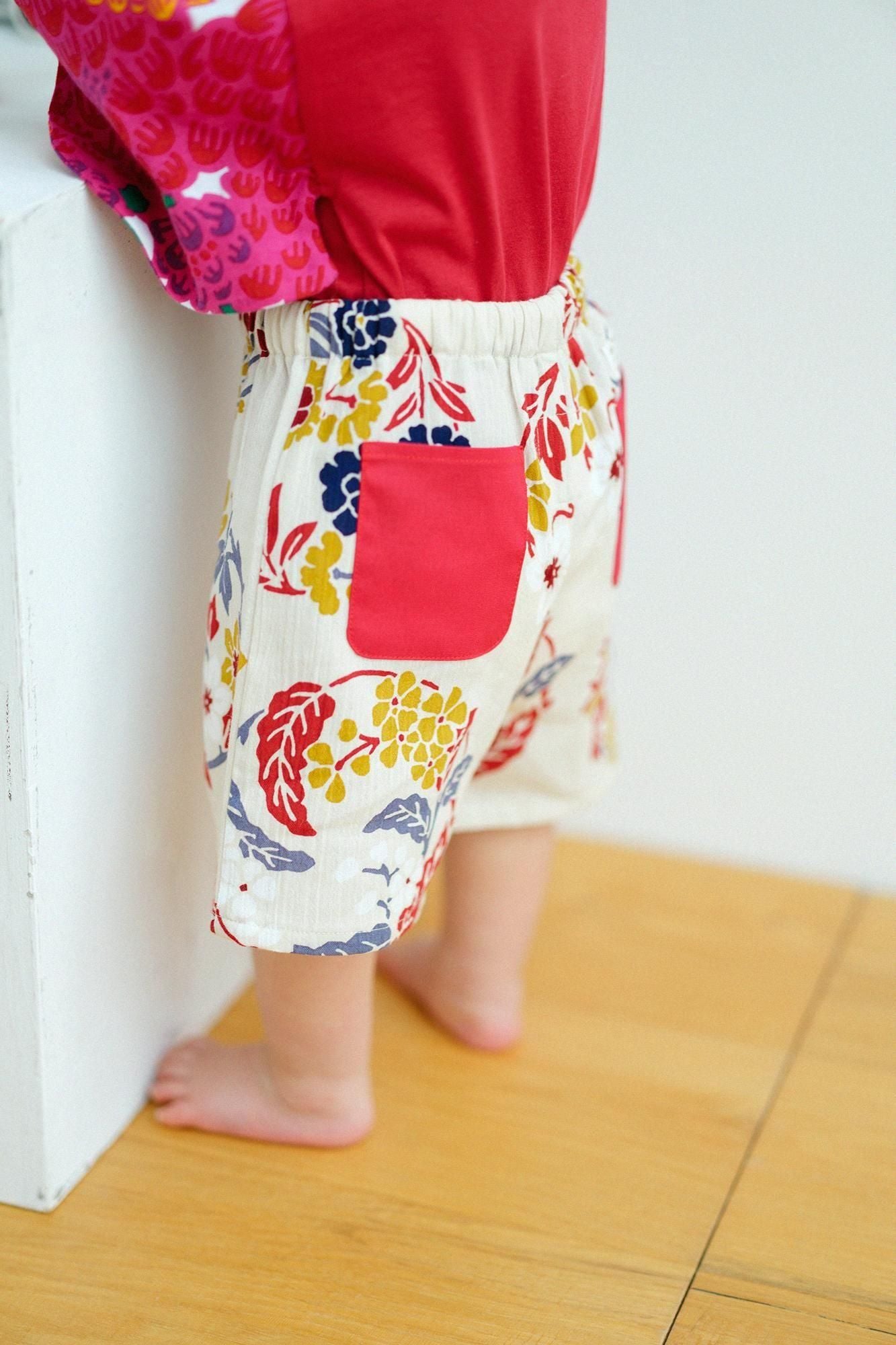 ●타카시마치지미 20/20 어린이몸뻬 무릎/hanamarumon