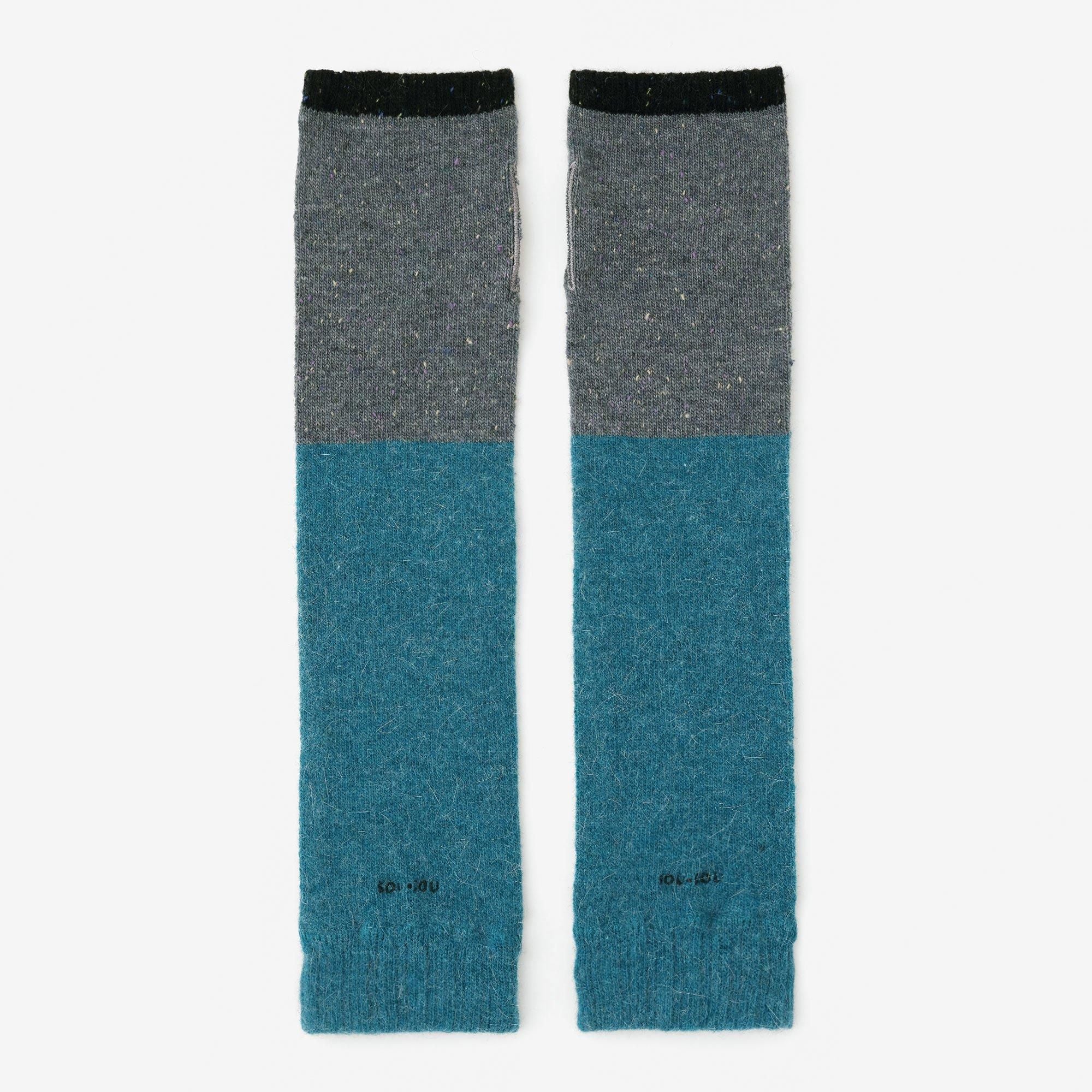 兔毛混紡袖套／黑色 2