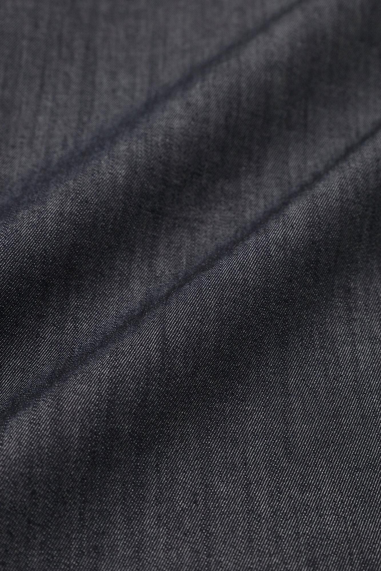 【net限定】ストレッチデニム 広形（ひろなり）もんぺ／濃紺（のうこん）