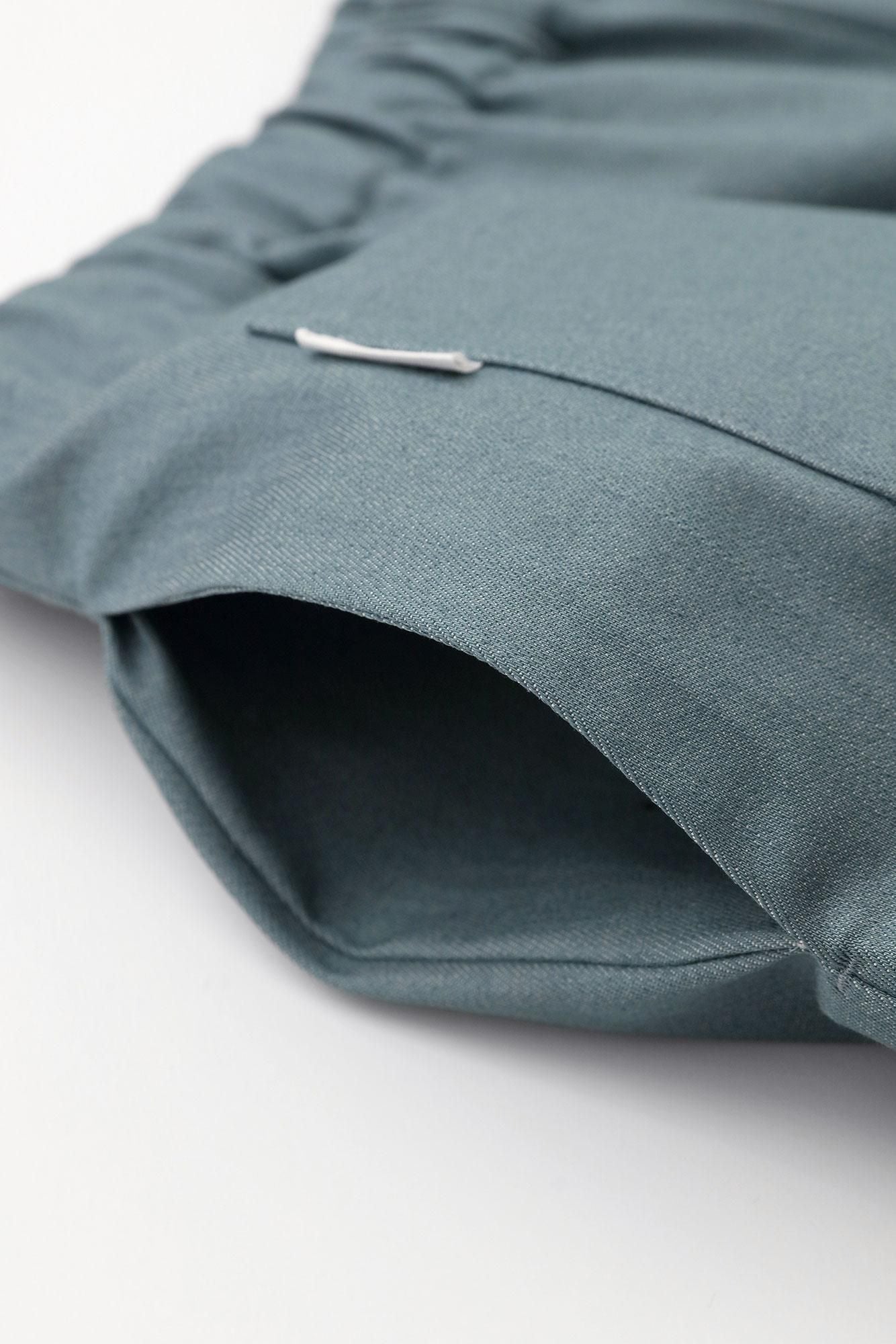 [仅在线]伸展牛仔布，宽形，蒙佩，Minato Nezu