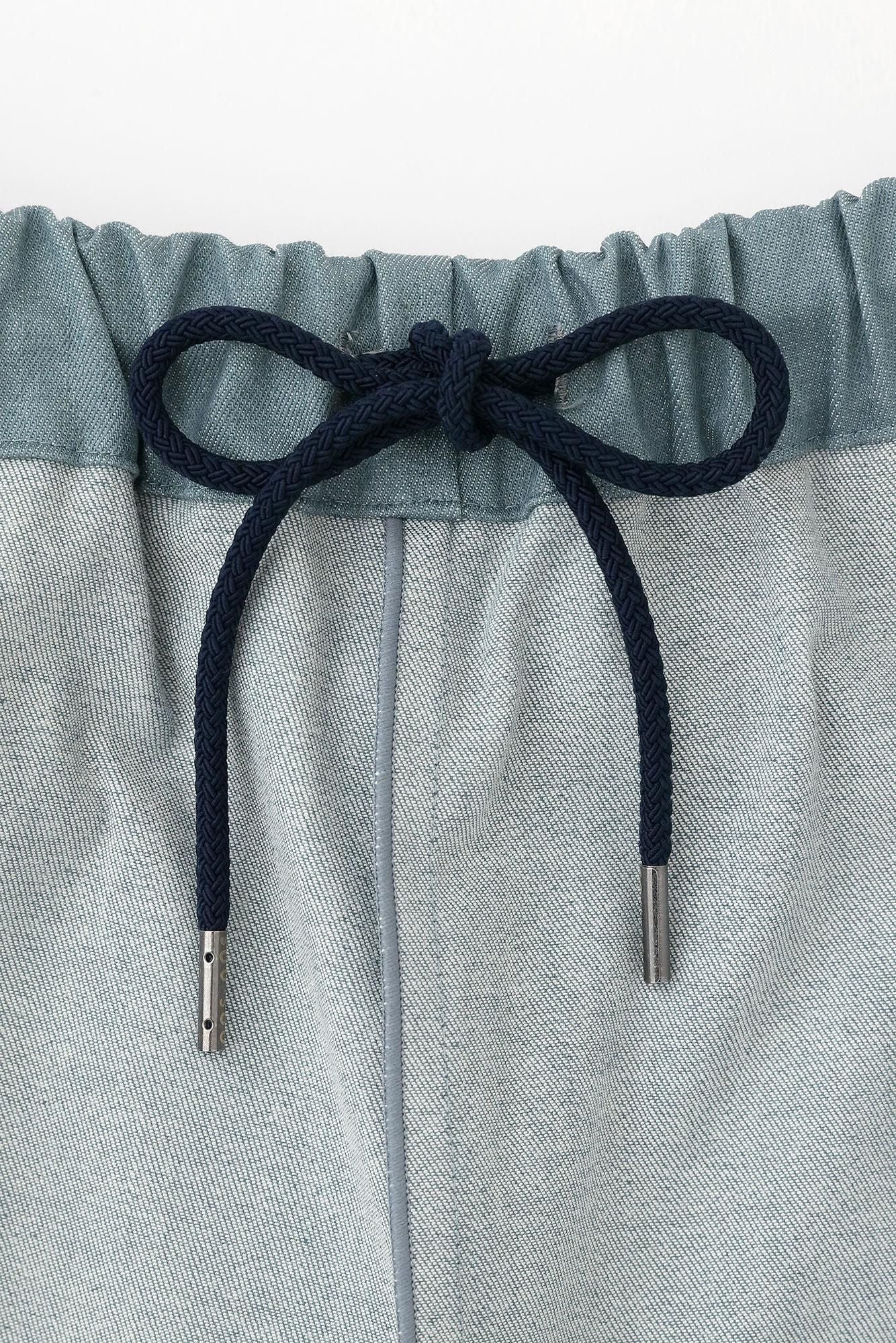 [仅在线]伸展牛仔布，宽形，蒙佩，Minato Nezu