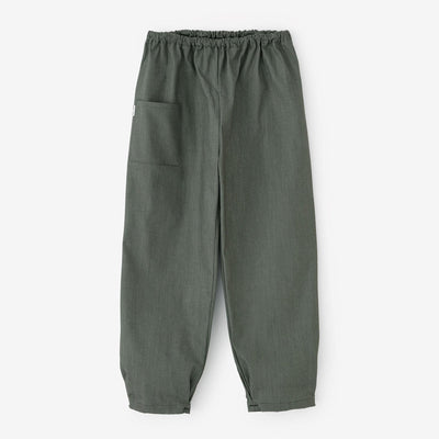 스트레치청 히다 몸뻬/ Blue Moss Color (Aokokoiro)