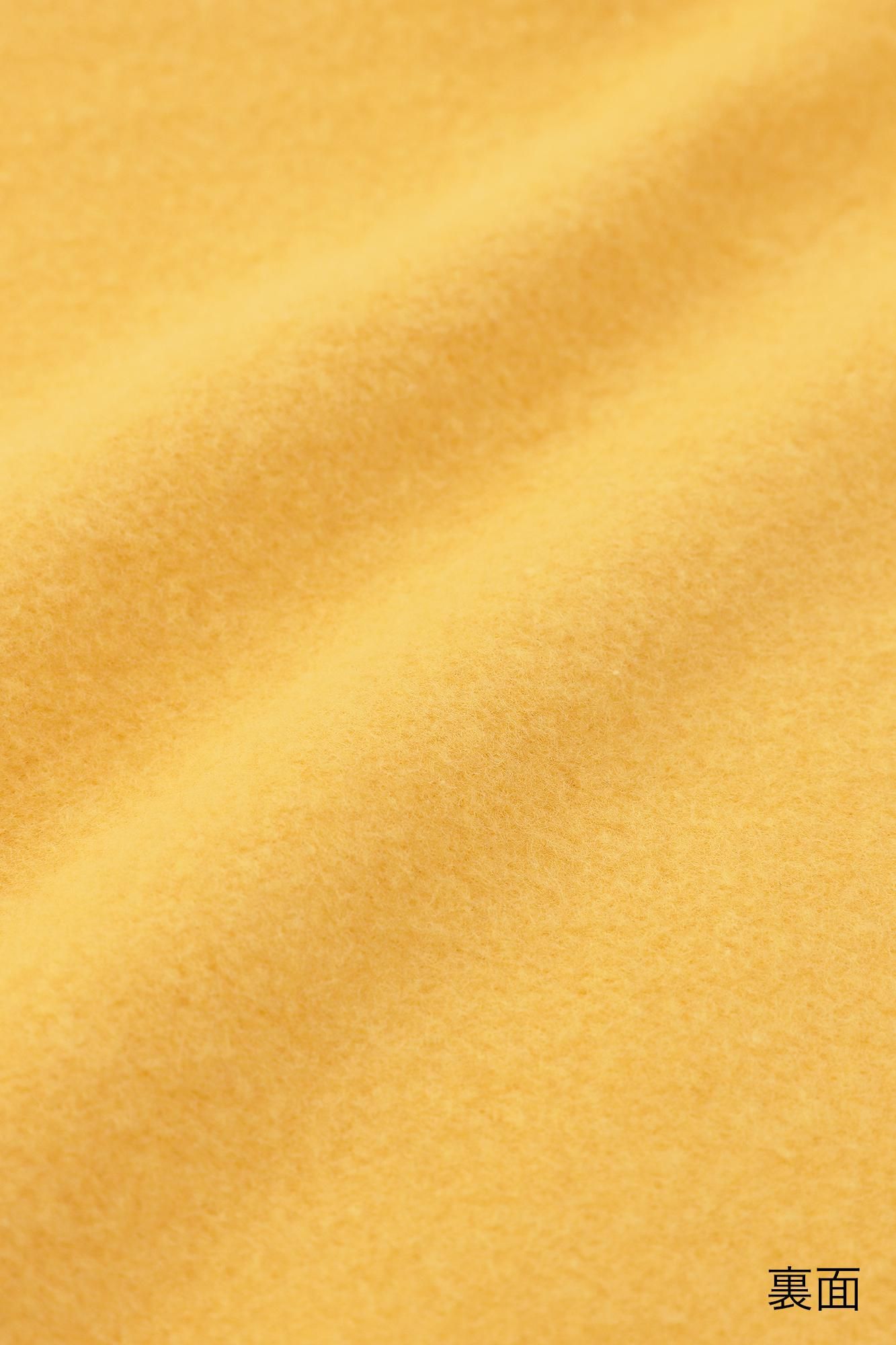 ● Fleece Lining Naginata Shirt with Lucky Charm / Yellow × Blue