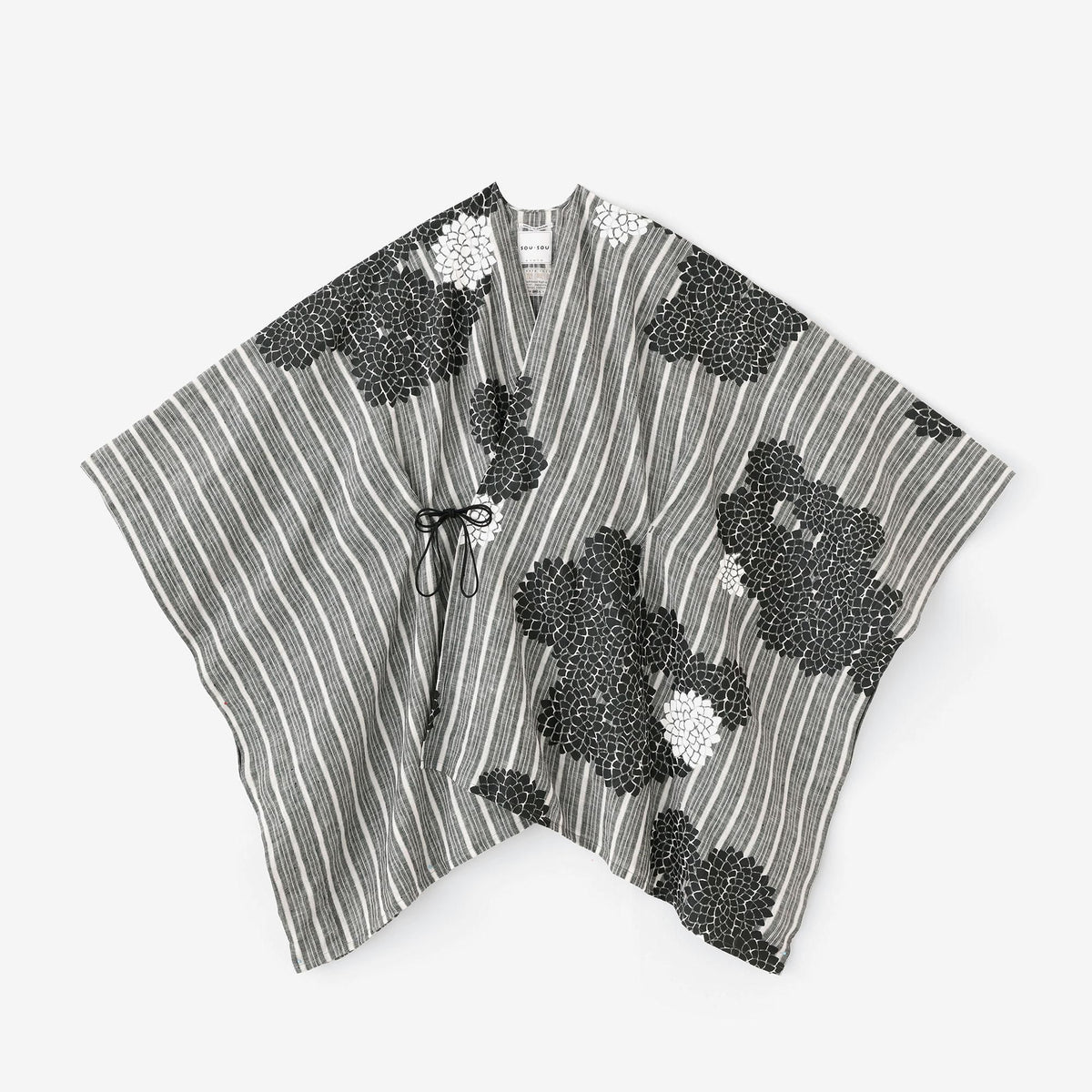 新品★SOU・SOU ソウソウ★麻　富士パンツ　雲間に菊 net限定】梳毛（そもう） 富士（ふじ）2.0／青褐（あおかち）×雲間