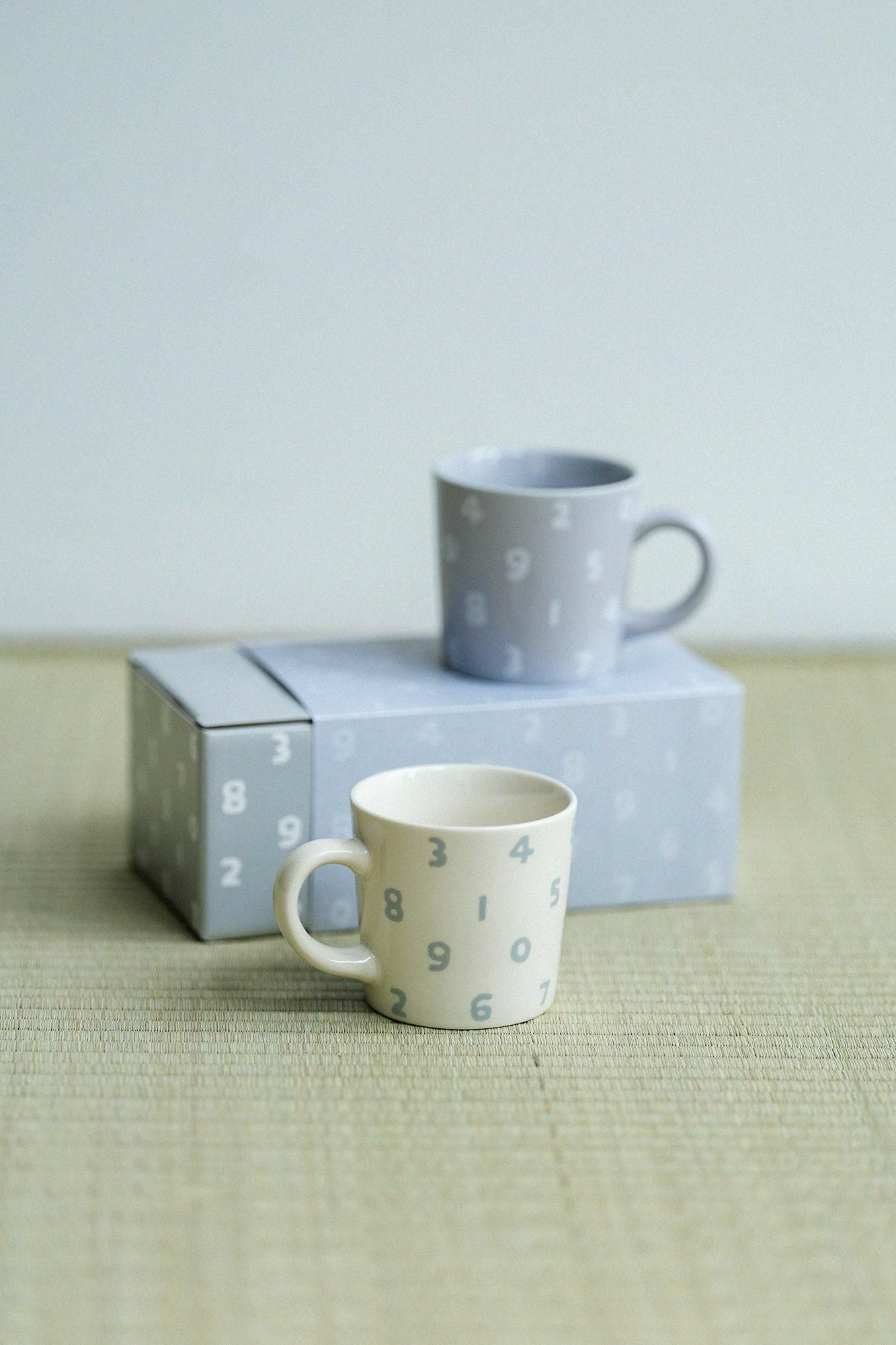 ■ Mino Ware So-Su-U Mug Pair Sac, Funairo (boisé)