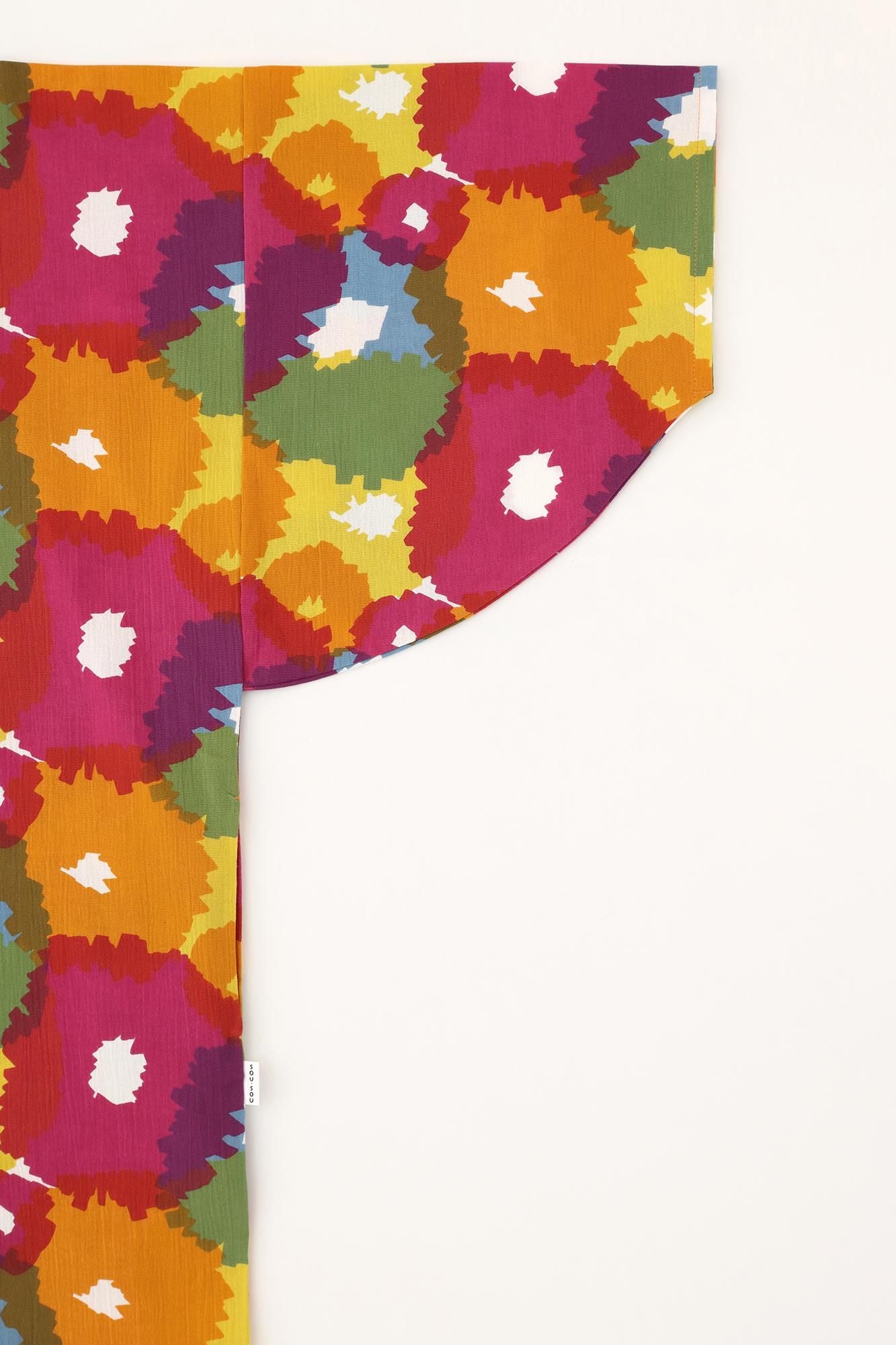 Takashima Chijimi 20/20 Naginata rechteckige Robe/Sakihokoru