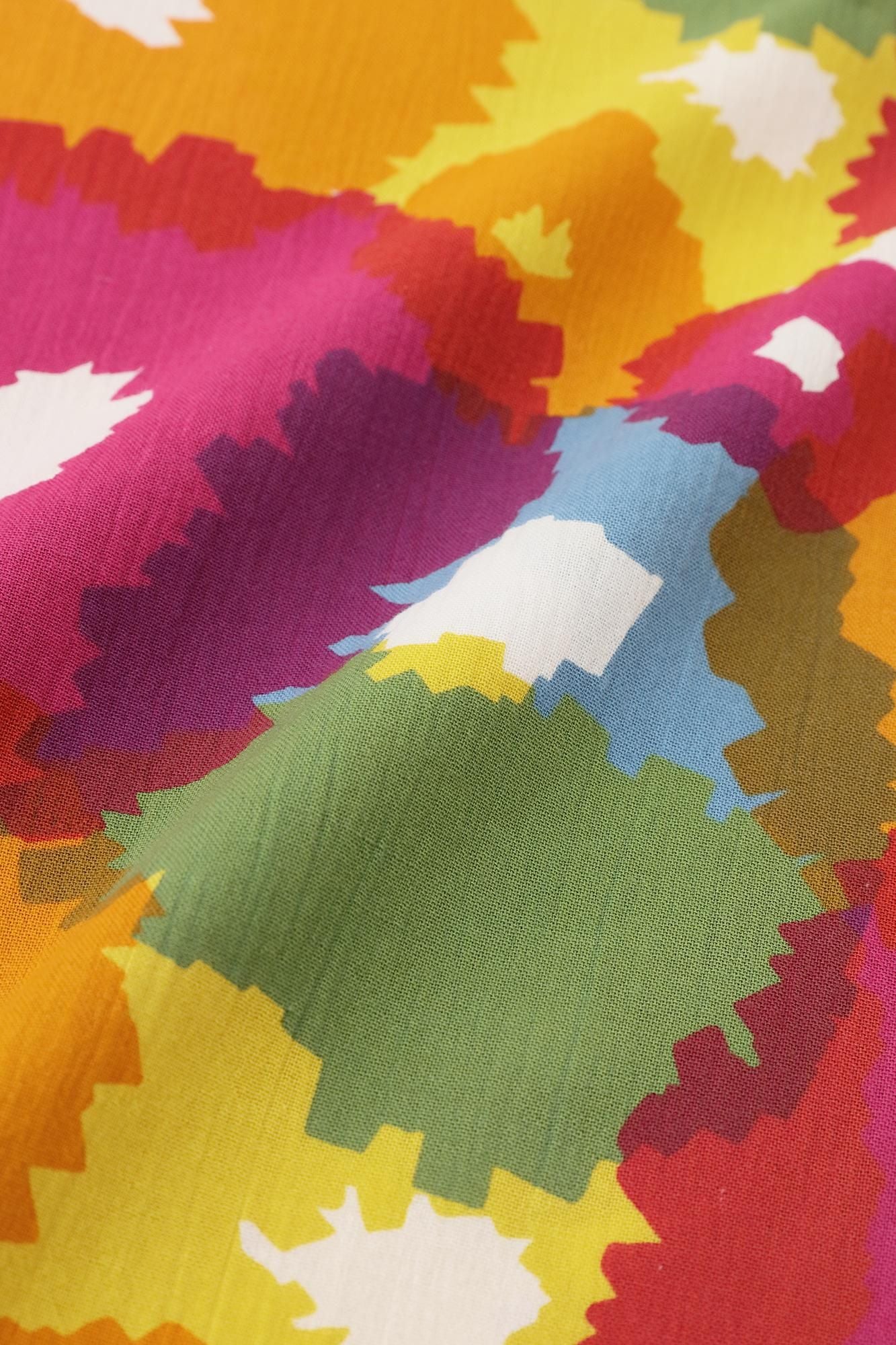 Takashima Chijimi 20/20 Naginata rechteckige Robe/Sakihokoru