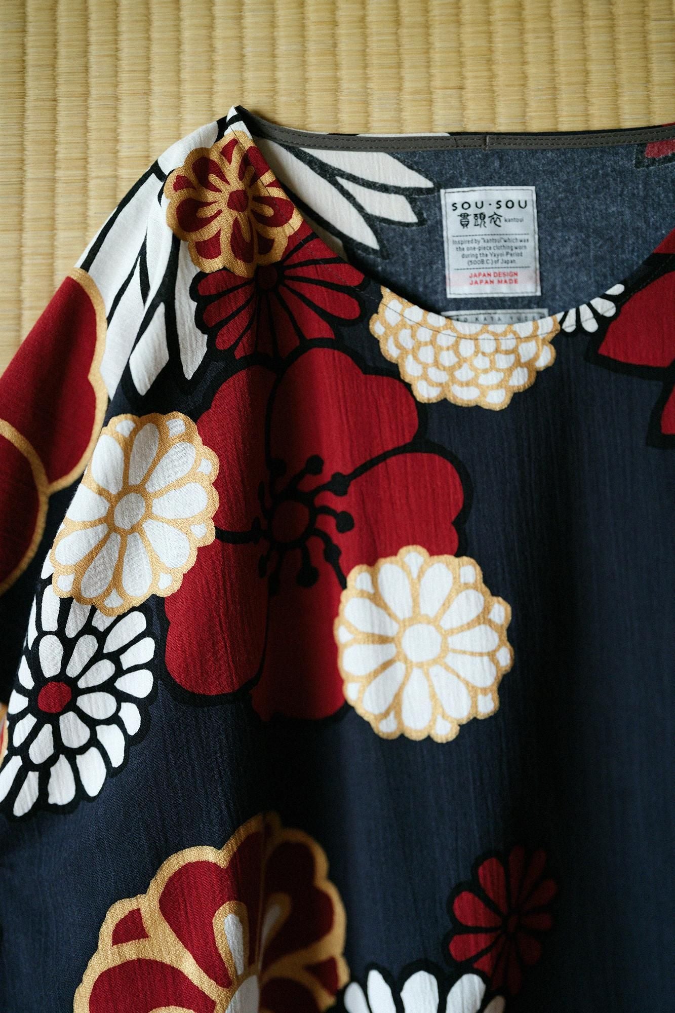 高島縮 20/20 薙刀長方形衣（なぎなたちょうほうけい）／金襴