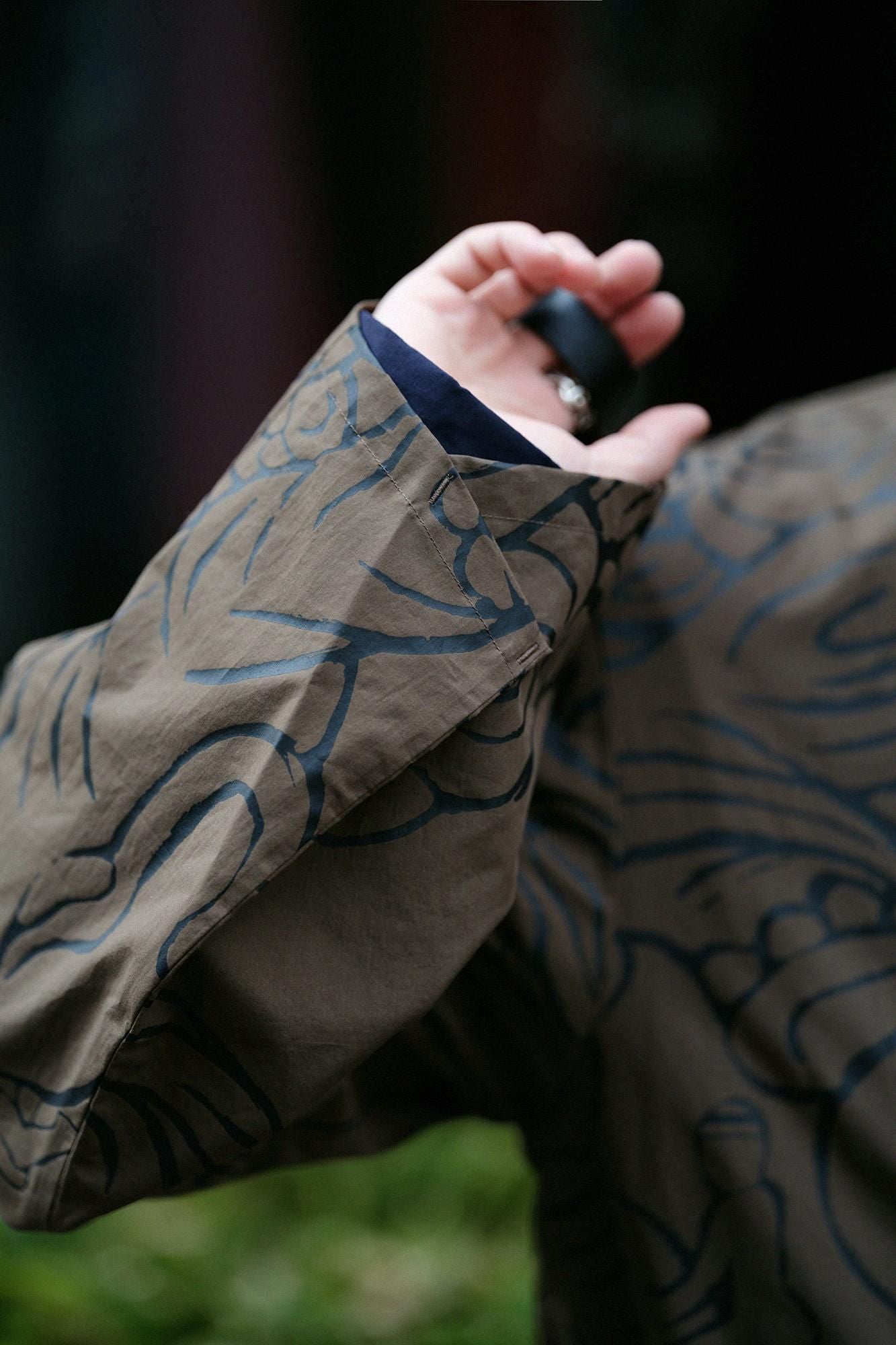 打字机布，制作工作服（Takami samue）/飞扬的大象，rakkocha