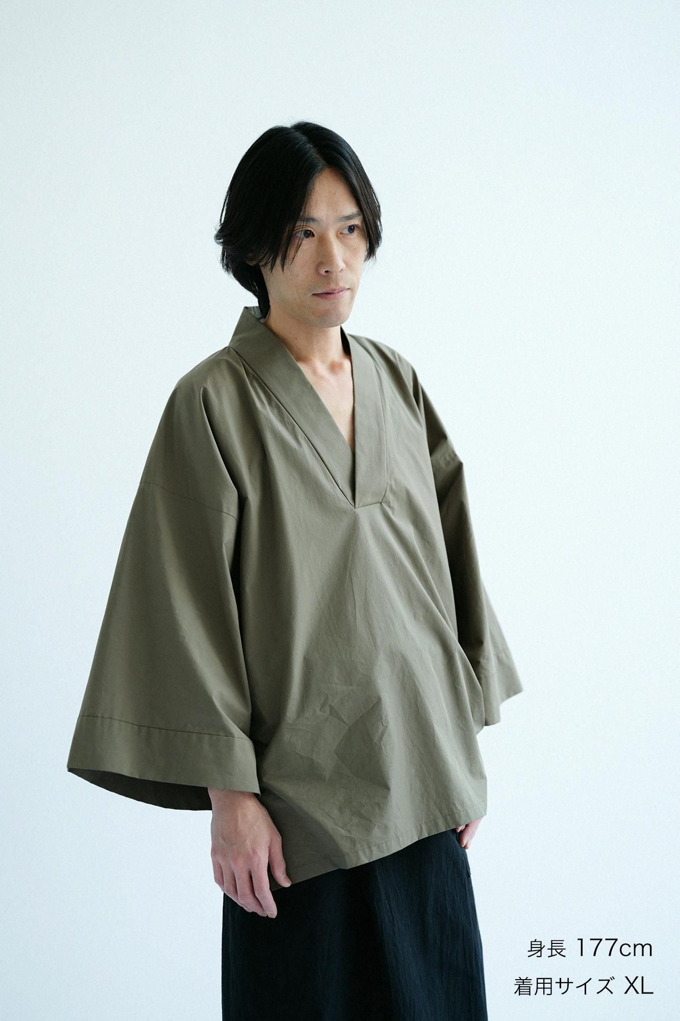 棉布風靡襯衣／茶褐色