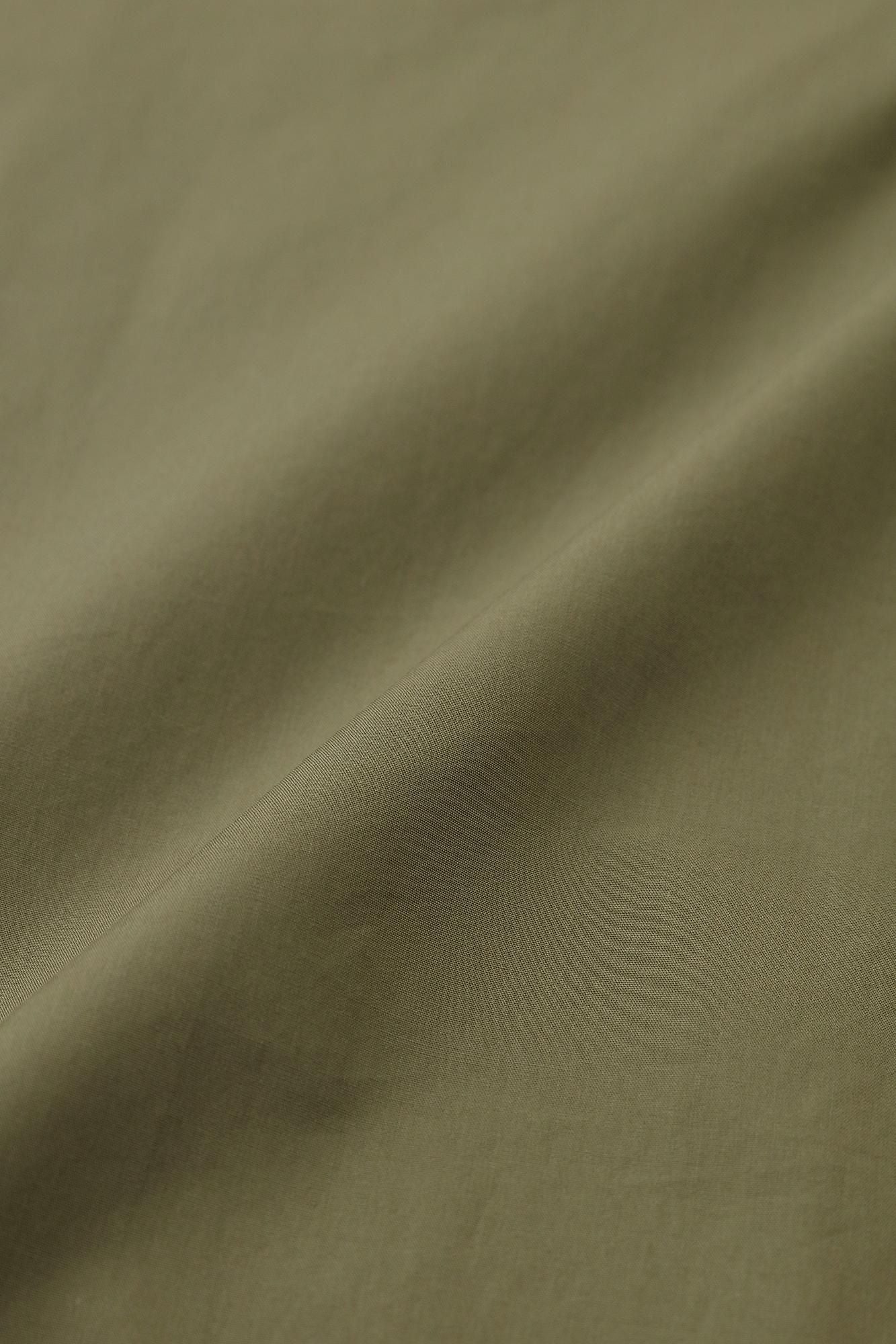 棉布風靡襯衣／茶褐色