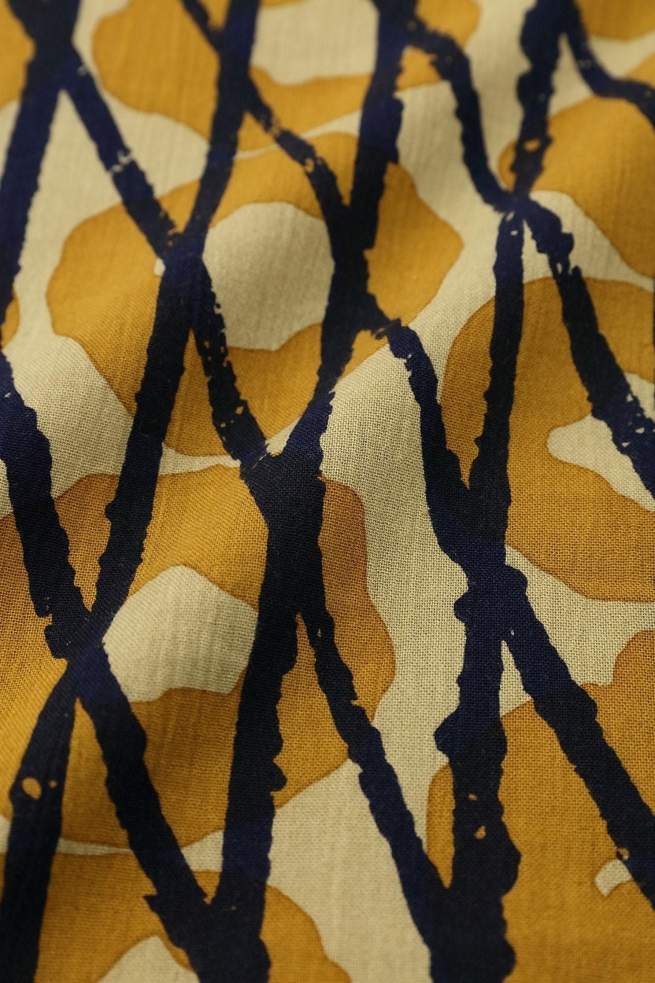 Chizimi Cotton 20/20 Naginata Sleeve Long Shirt) / Storm