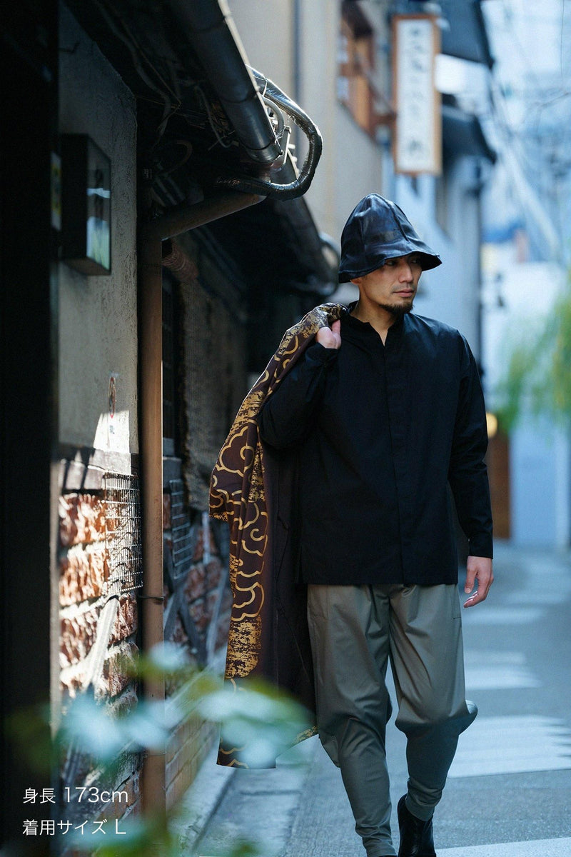 Tight-sleeved Kimono Shirt