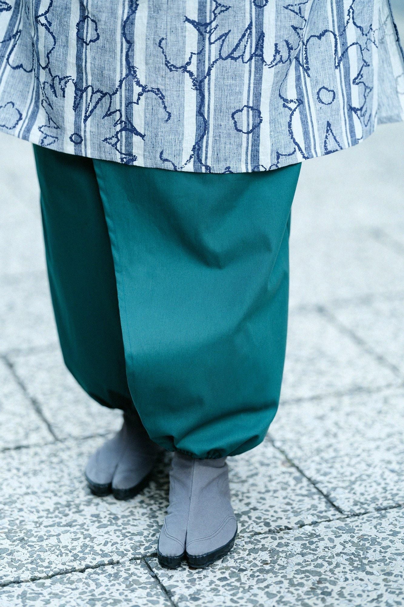 [Nur im Netz erhältlich] Köperbindung (Takamikan Ishita) / Seegrün (Kairyokushoku)