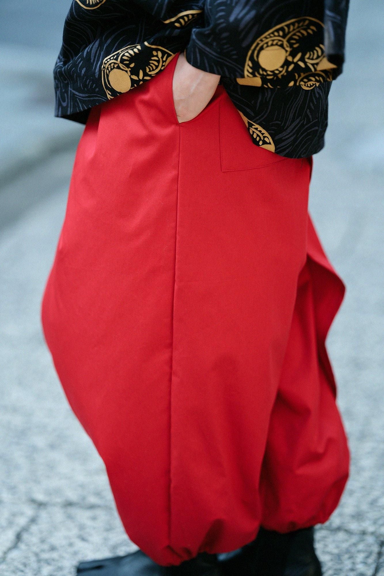 SOU・SOU ソウソウ 綾織 手柄寛衣下 日本製 パンツ ユニセックス S net限定】伸（しん） 綾織（あやおり） 手柄寛衣下（たかみかん