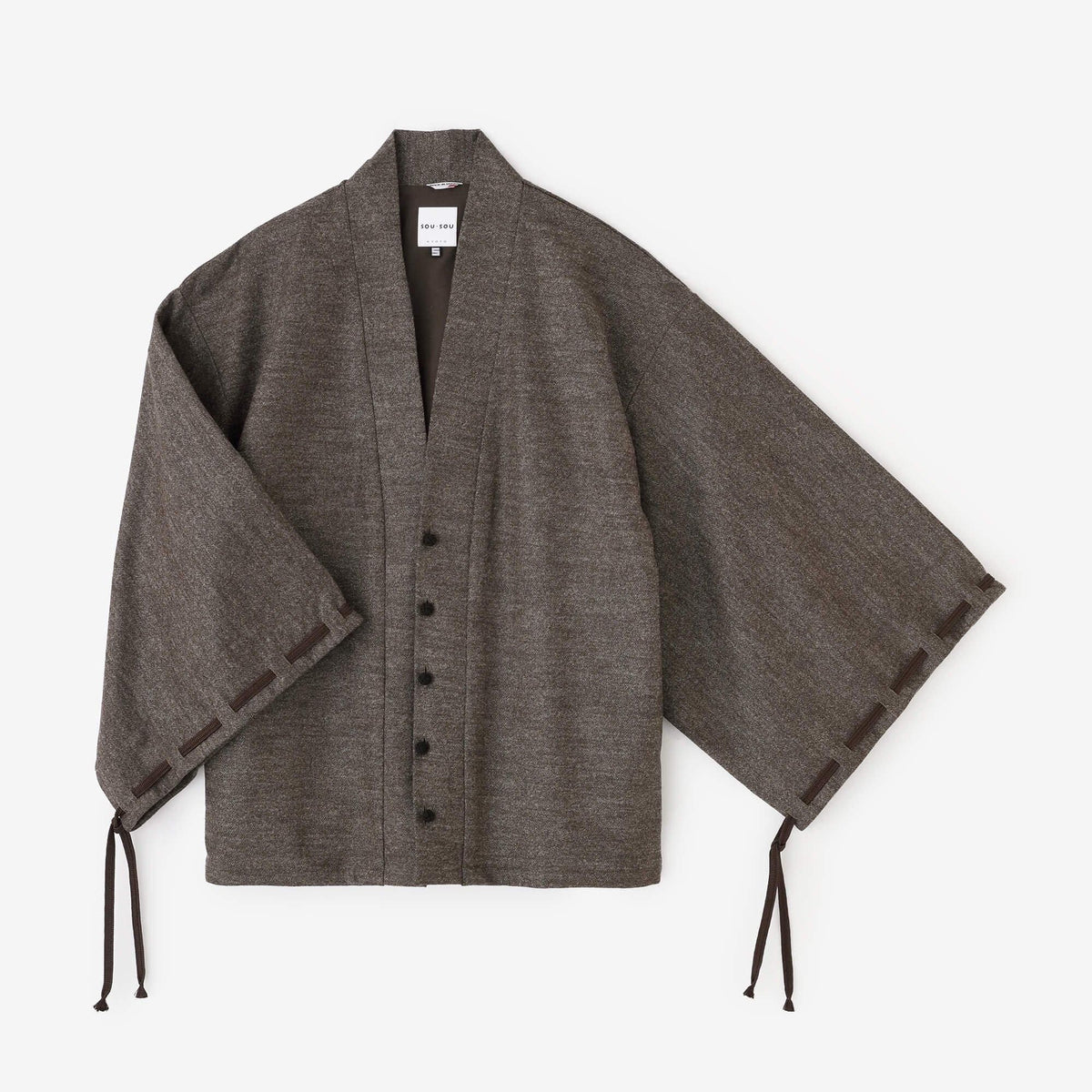梳毛（そもう） 綾編（あやあみ） 伯爵羽織（はくしゃくばおり