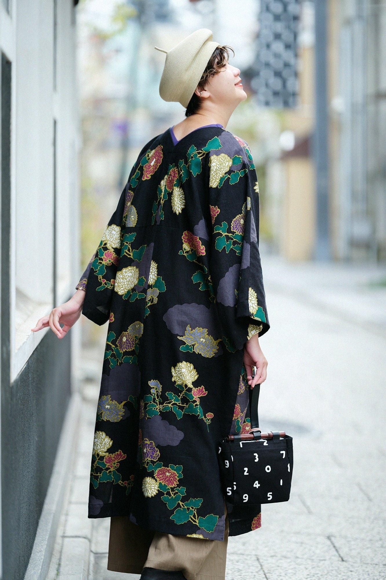 SOU・SOU 知多木綿文　大帷/麻てまり　女Sサイズ SOU・SOU 知多木綿文 大帷/麻てまり 女Sサイズ