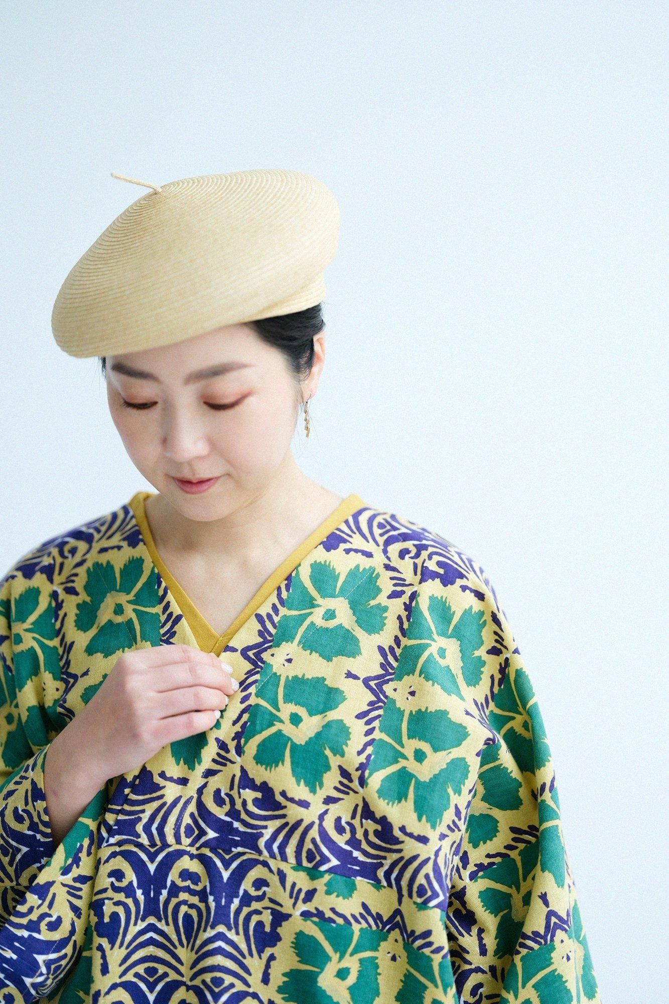 伊勢木棉 文 大帷洋裝／唐撫子