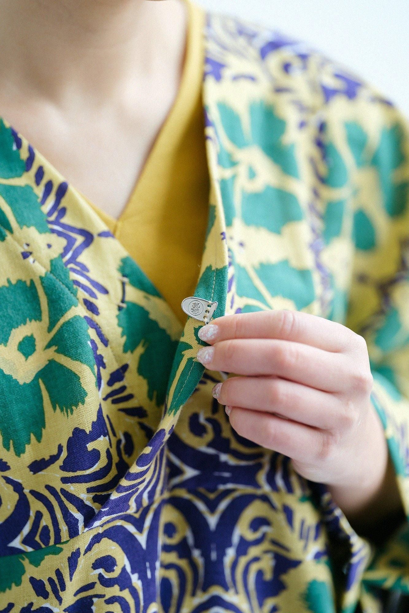 伊勢木棉 文 大帷洋裝／唐撫子