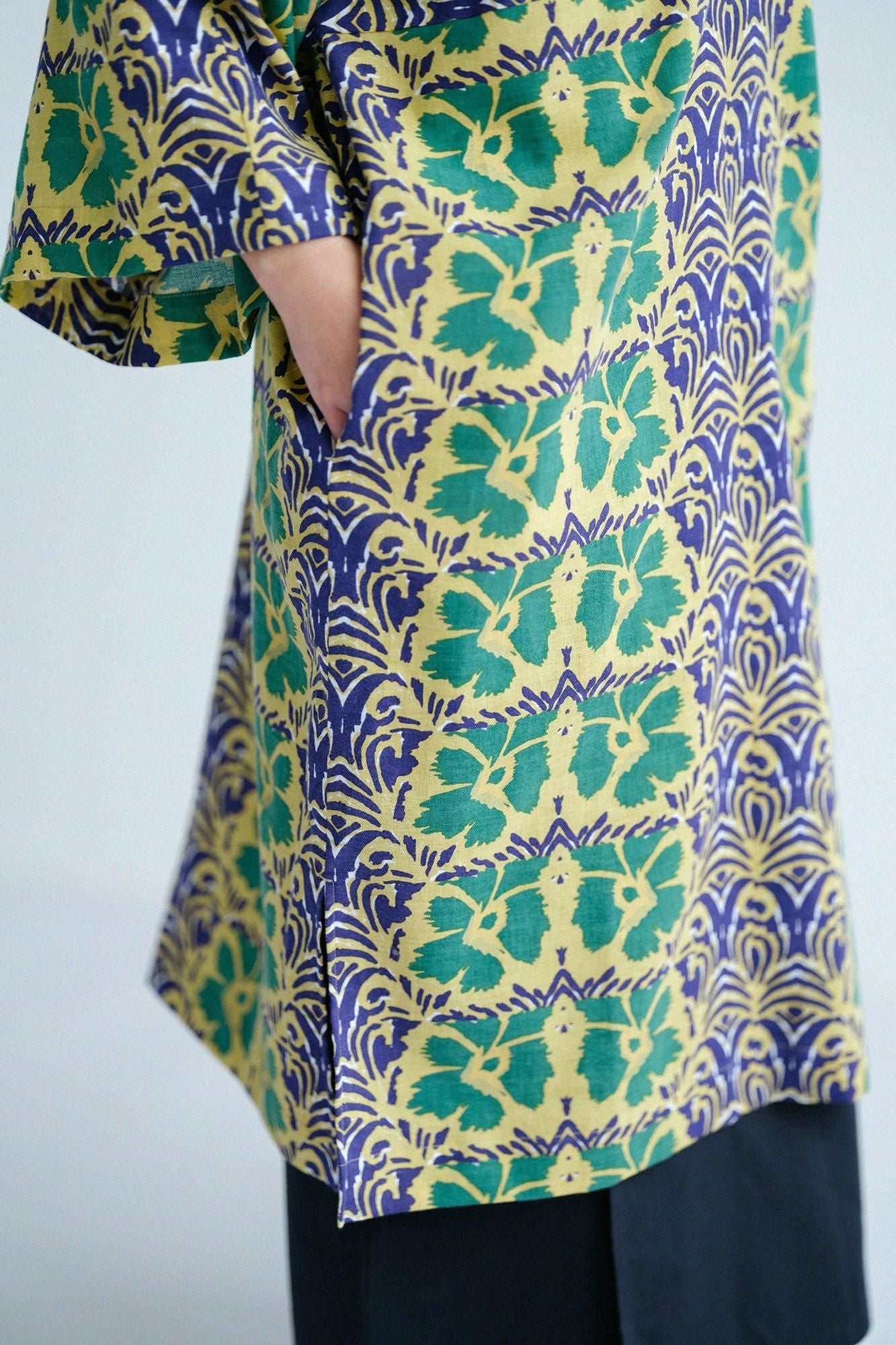 伊勢木棉 文 大帷洋裝／唐撫子